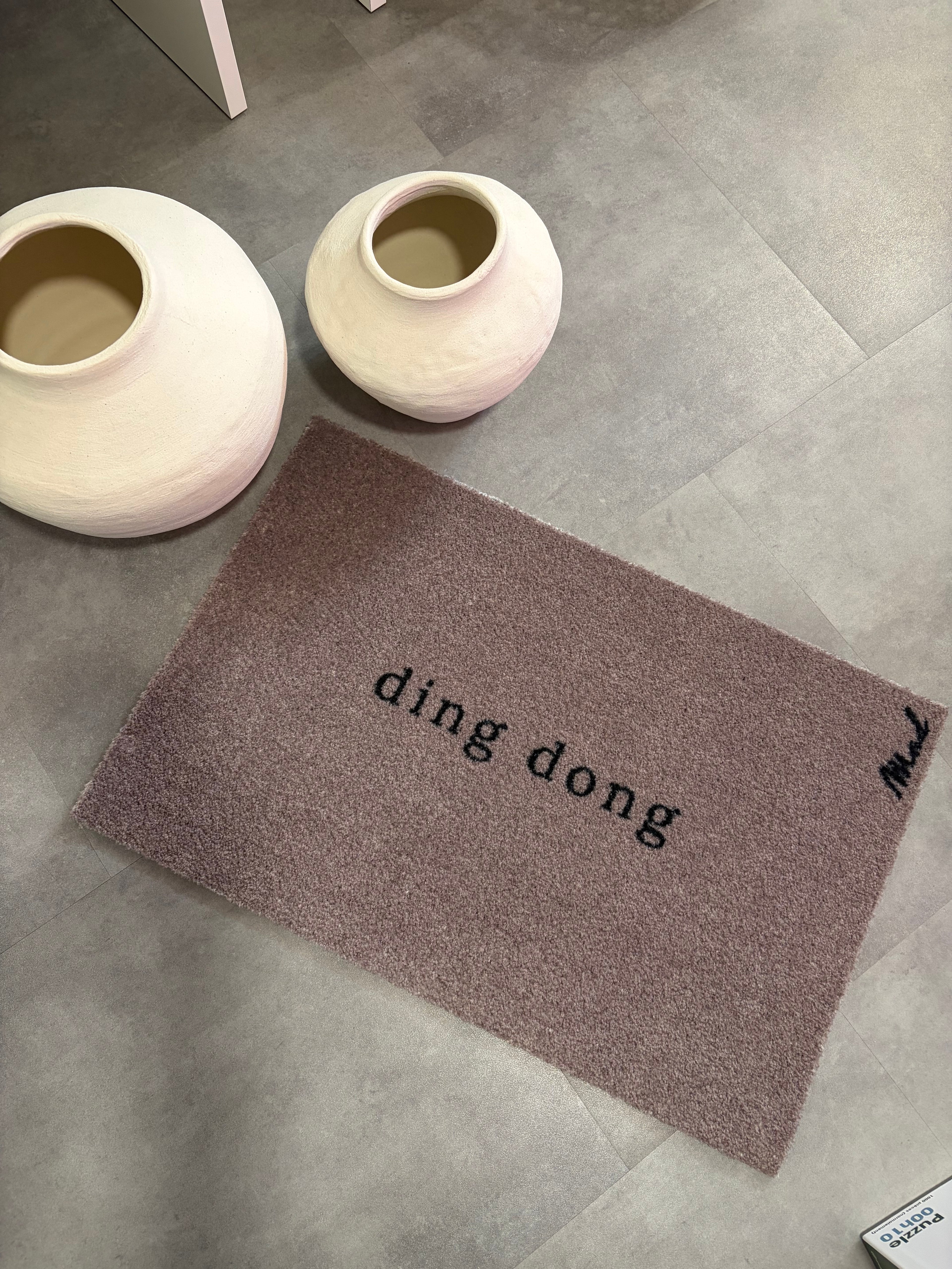 Paillasson « Ding dong »