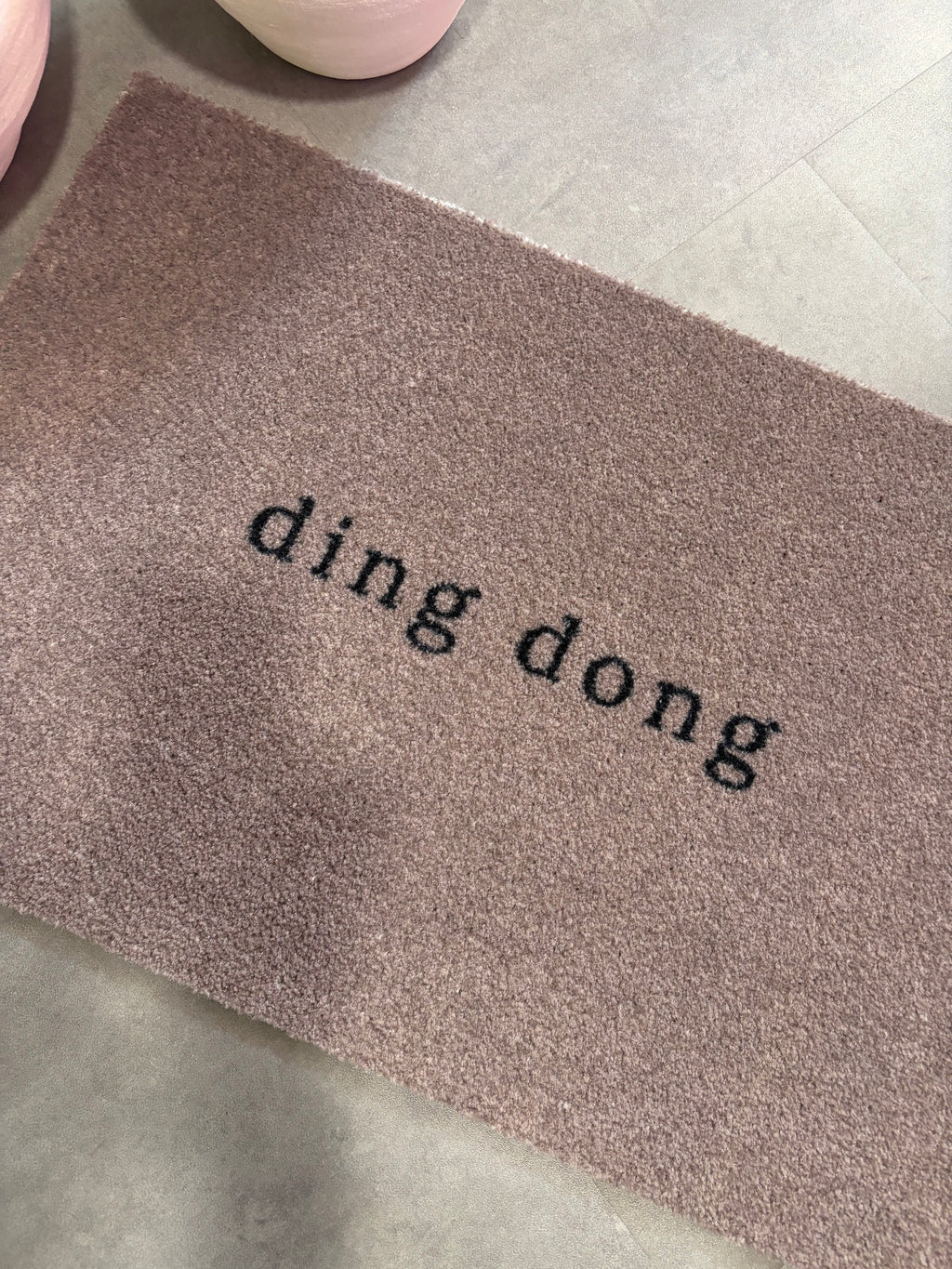Paillasson « Ding dong »