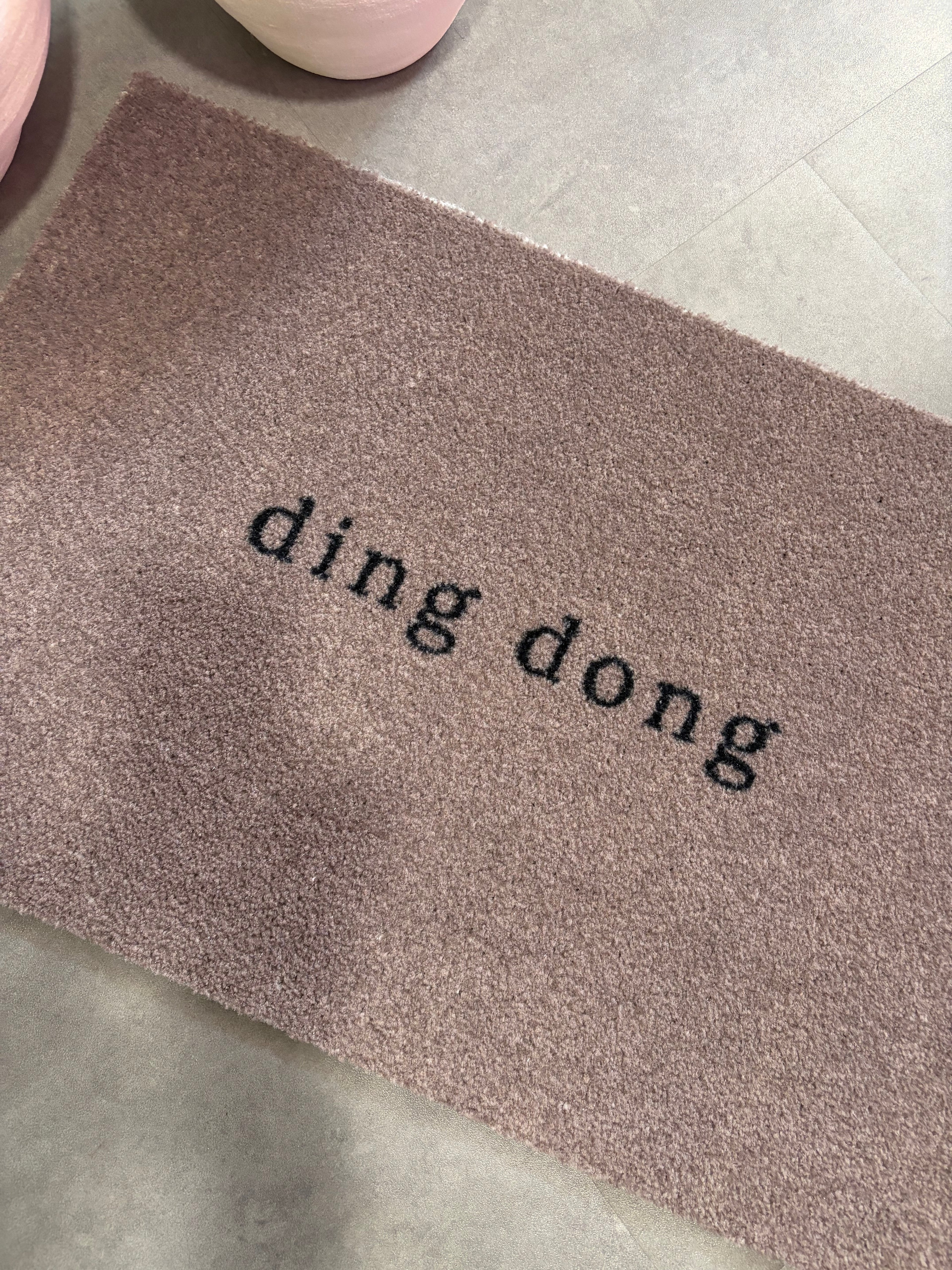 Paillasson « Ding dong »