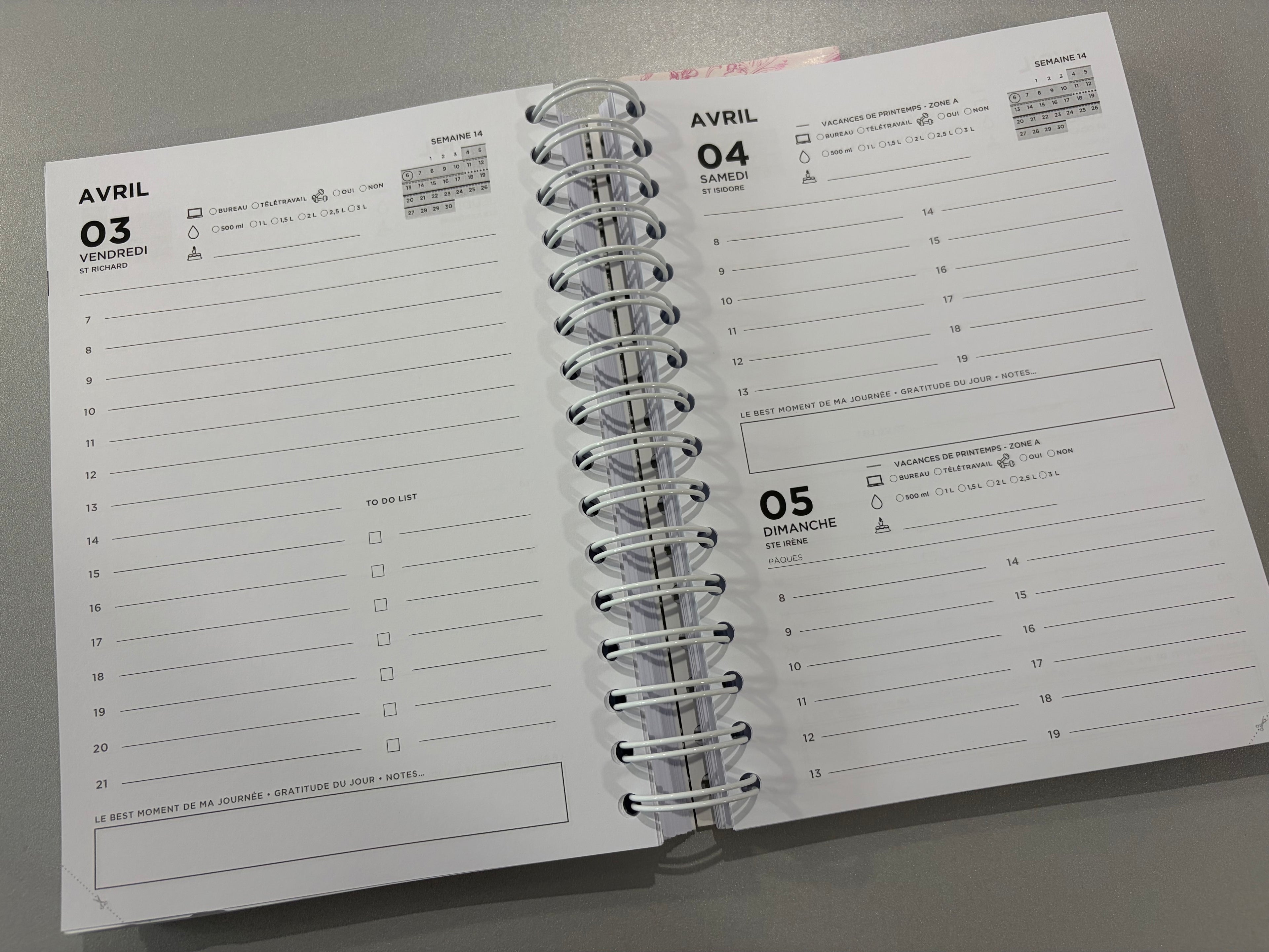 Agenda Septembre 2025/Août 2026