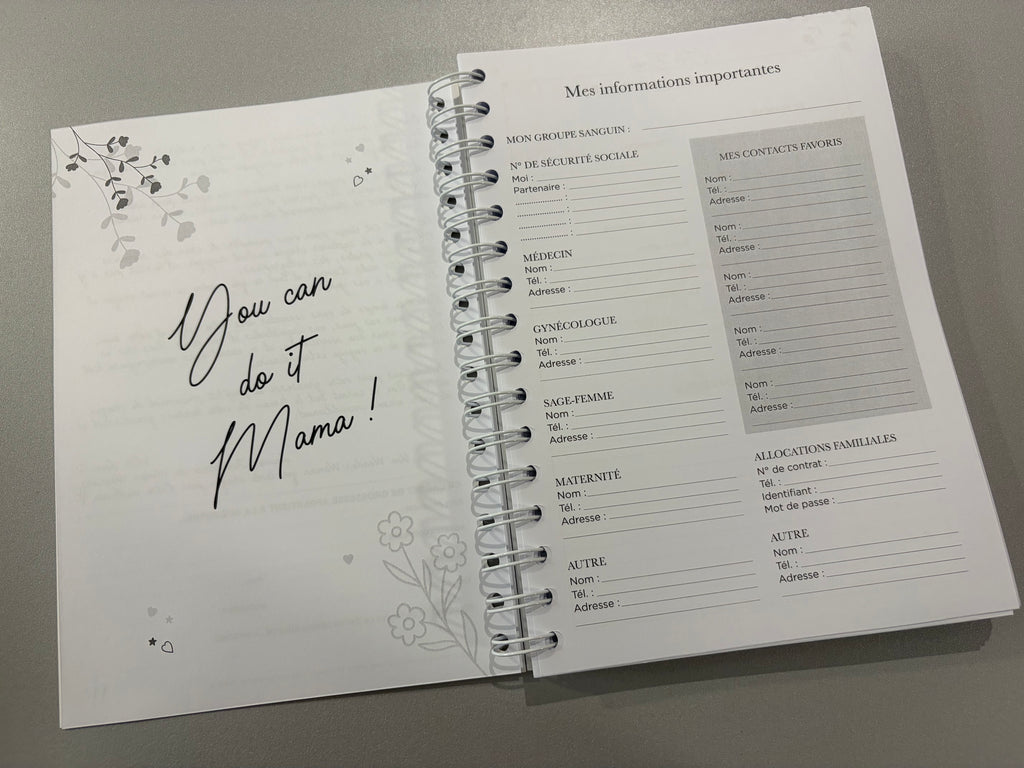 Carnet de grossesse « Hello baby » - 2 variantes disponibles
