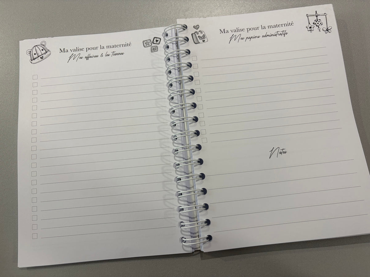 Carnet de grossesse et de naissance « Hello baby » - 2 variantes disponibles