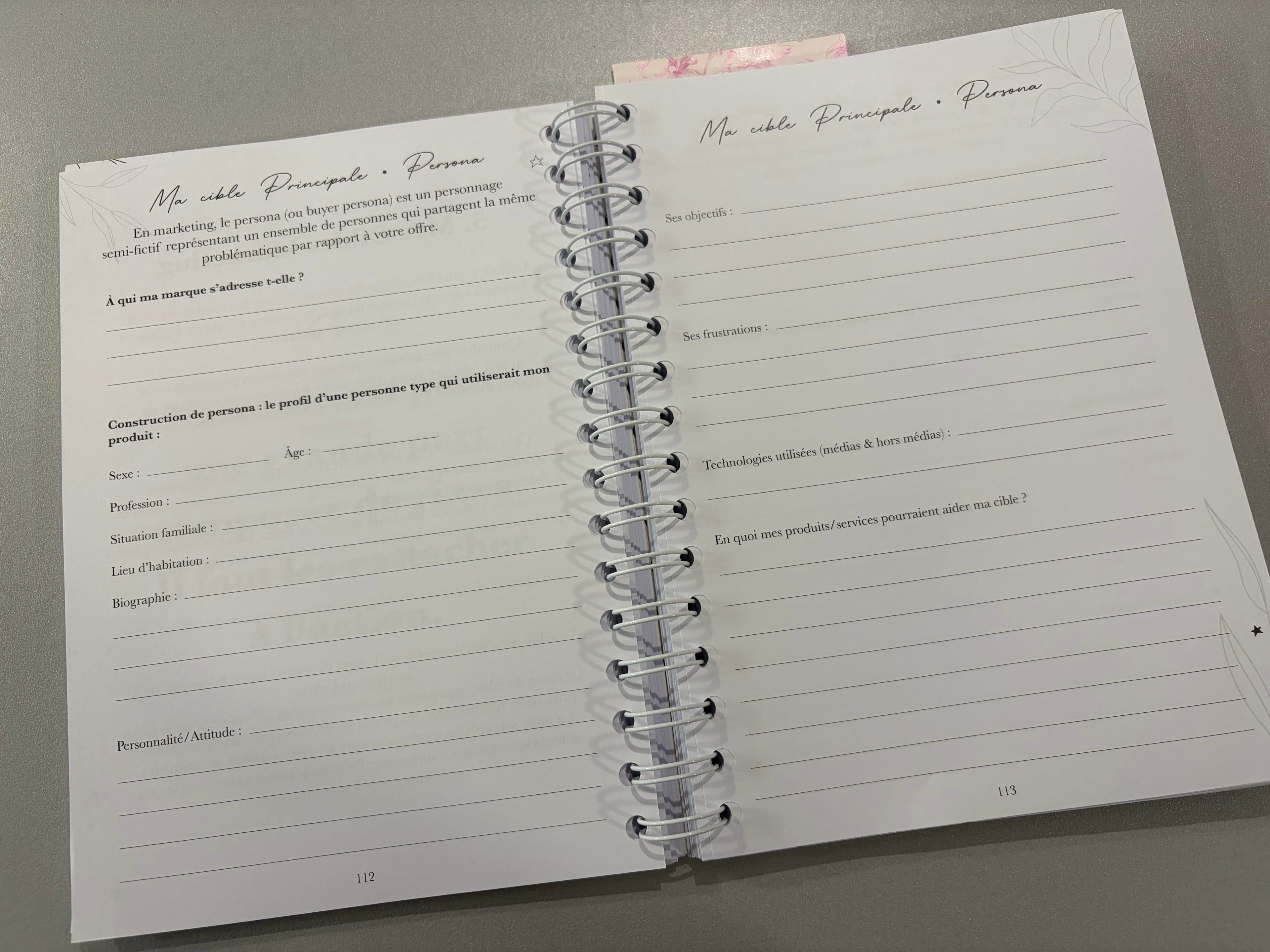 Carnet d’entreprenariat « My success story »