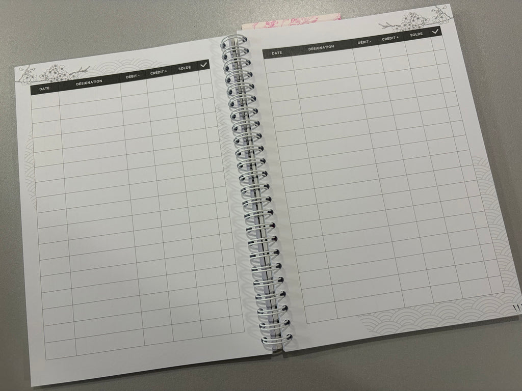 Carnet de budget « Kakebo » - deux variantes disponibles