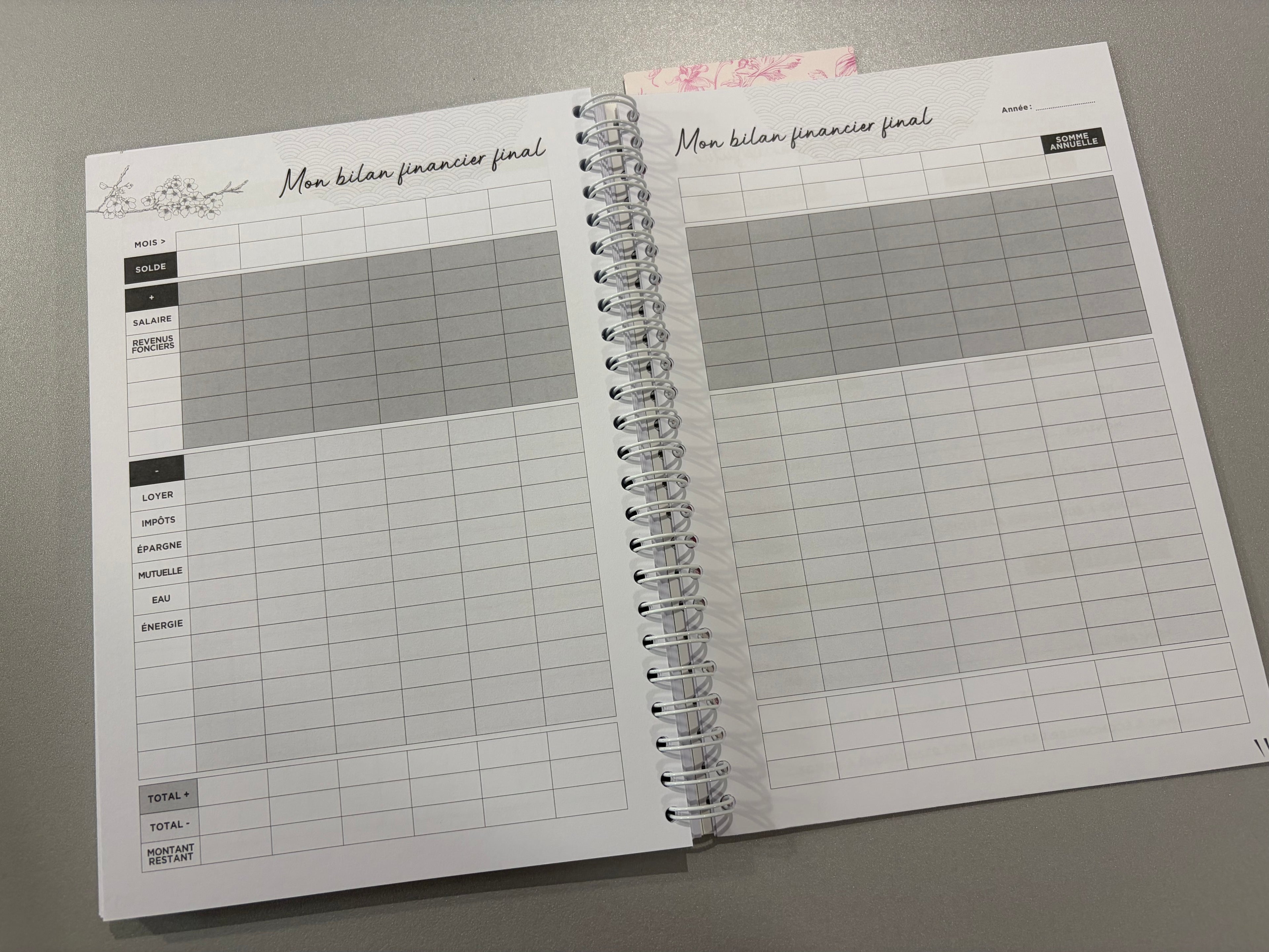 Carnet de budget « Kakebo » - deux variantes disponibles