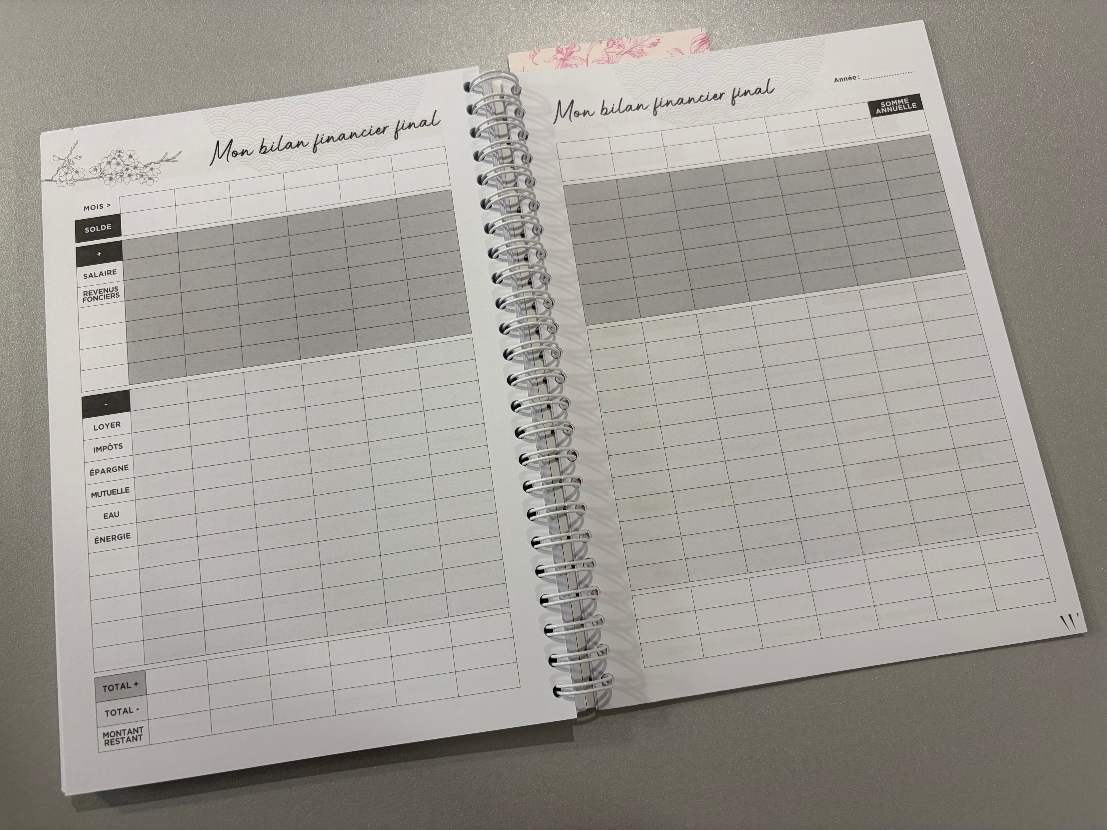 Carnet de budget « Kakebo » - deux variantes disponibles