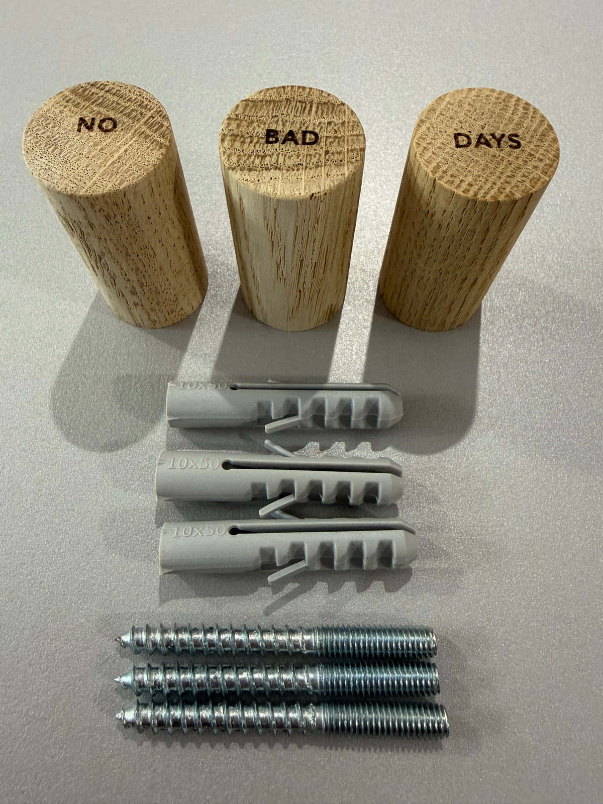 Ensemble de 3 porte-manteaux/porte-décorations - deux variantes disponibles