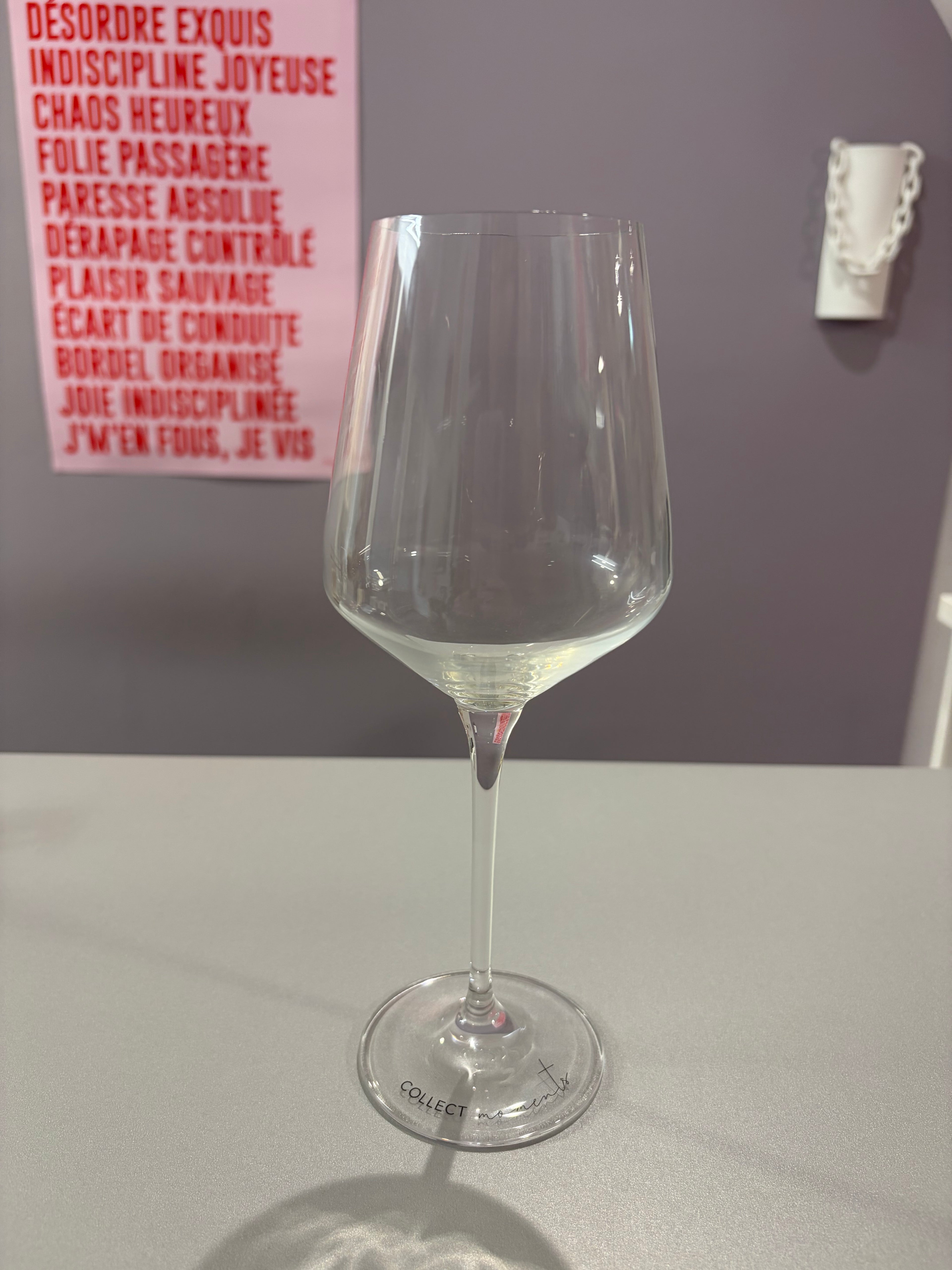 Verre à vin « Collect moments » x4