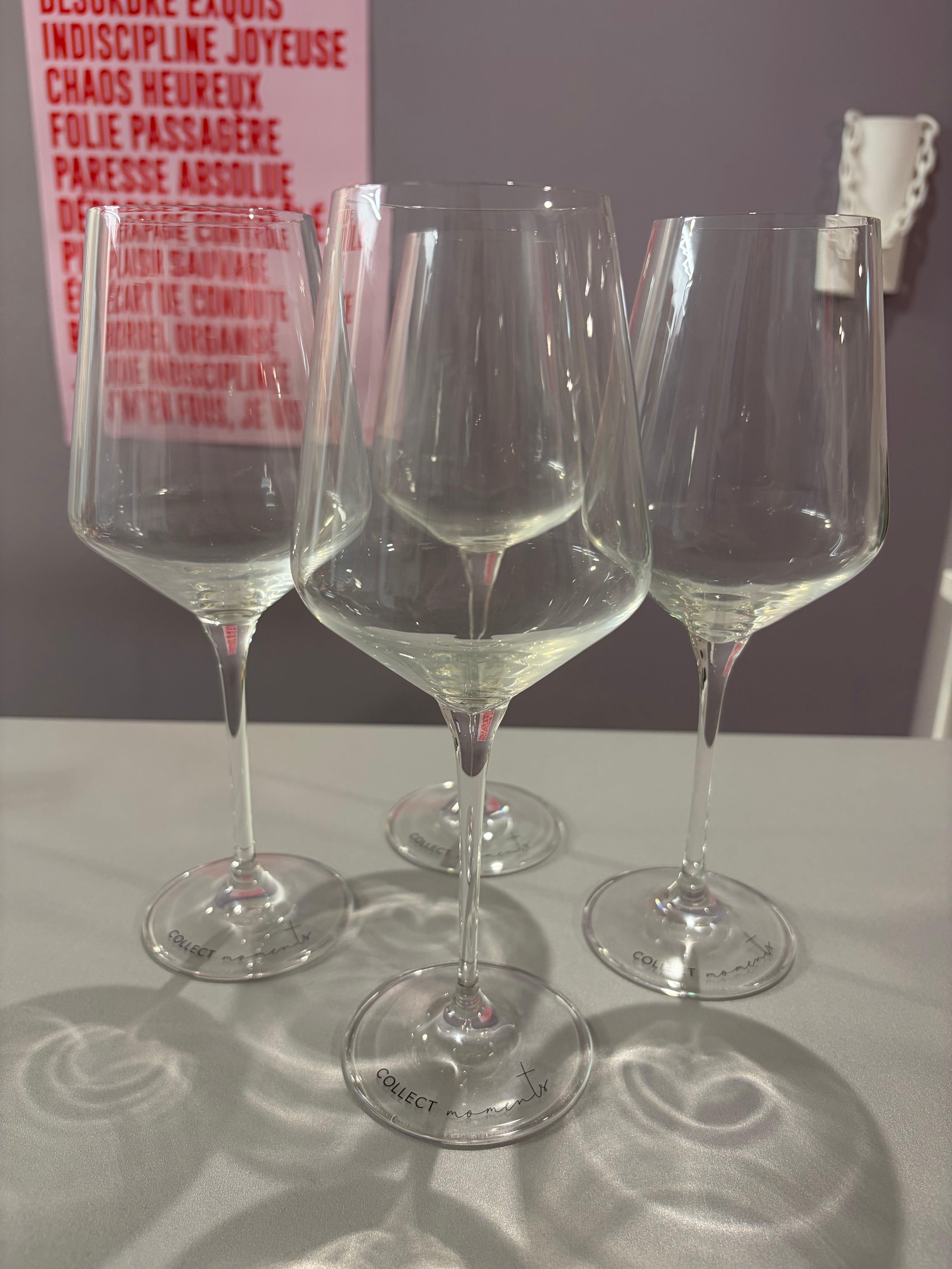 Verre à vin « Collect moments » x4