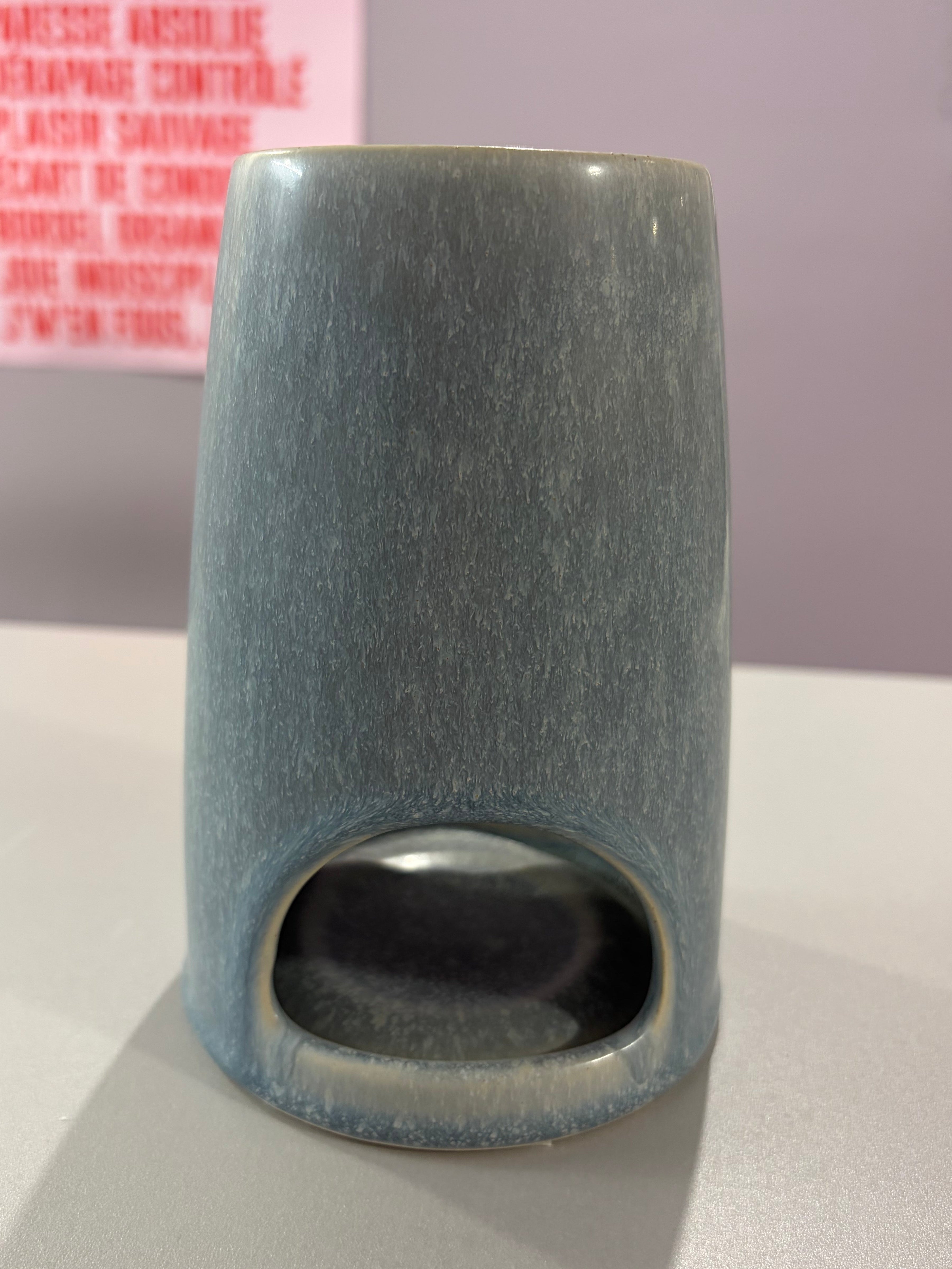 Brûle-parfum Gris bleuté