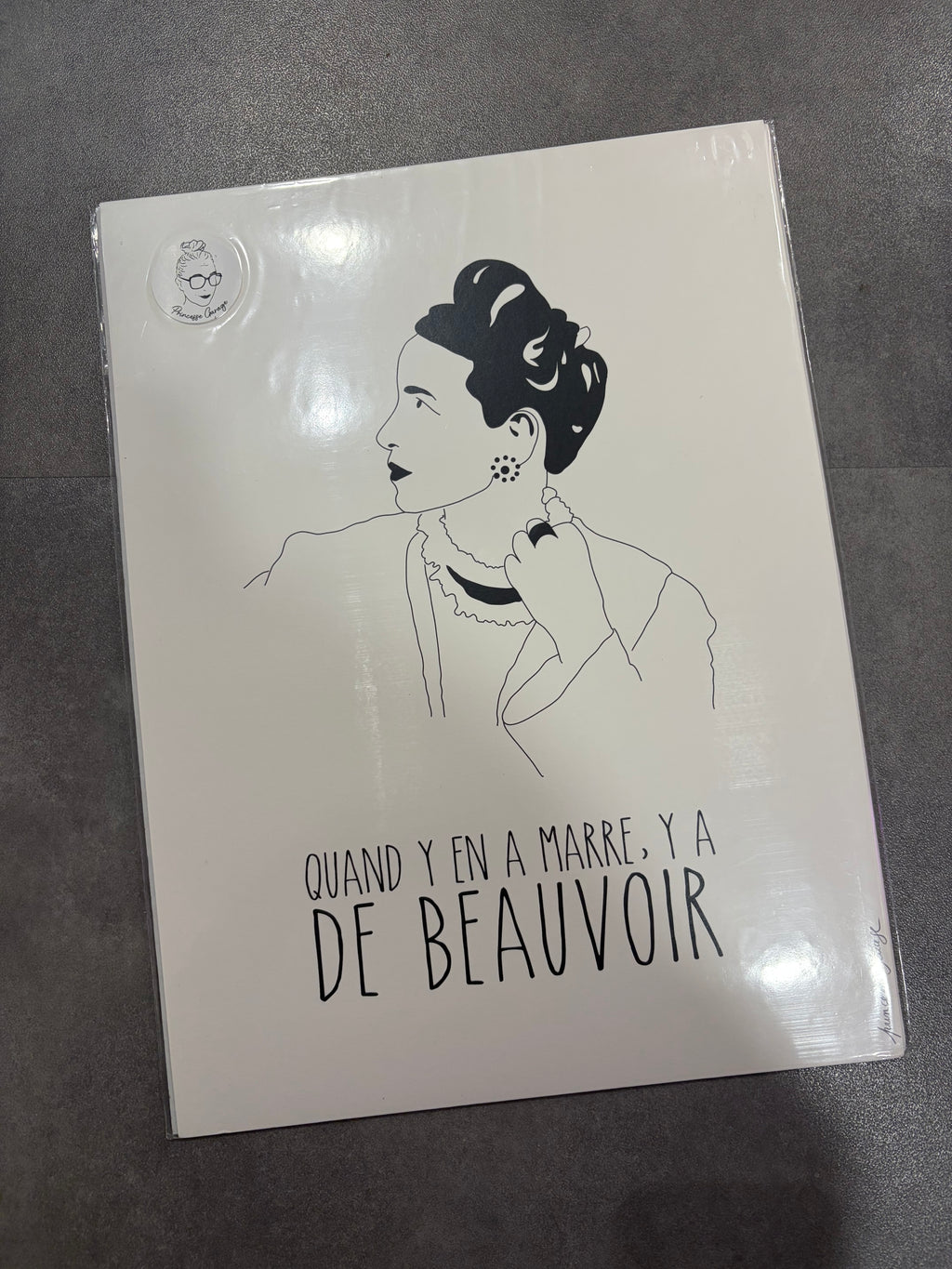 Affiche « De beauvoir »