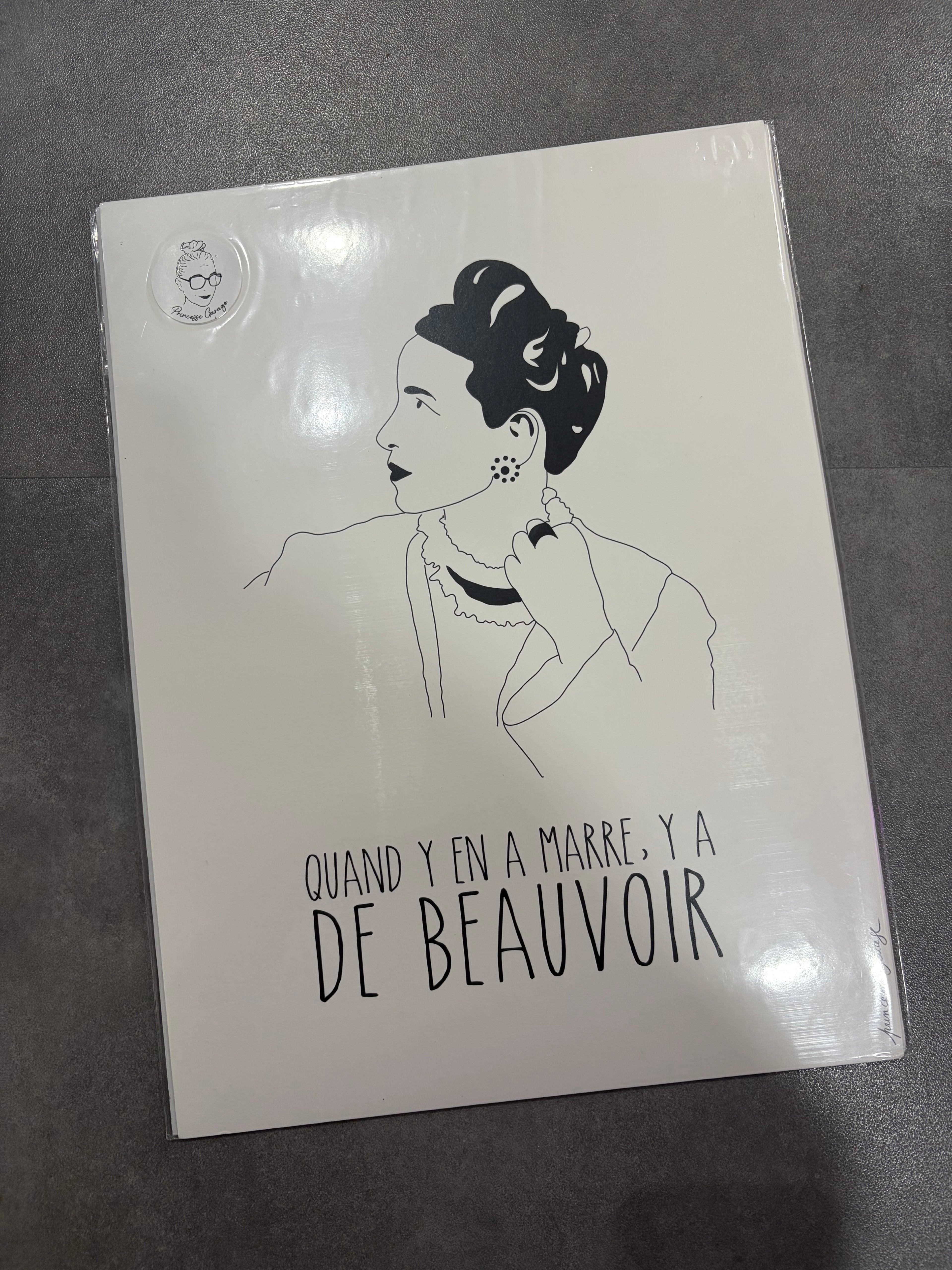 Affiche « De beauvoir »