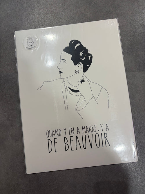 Affiche « De beauvoir »