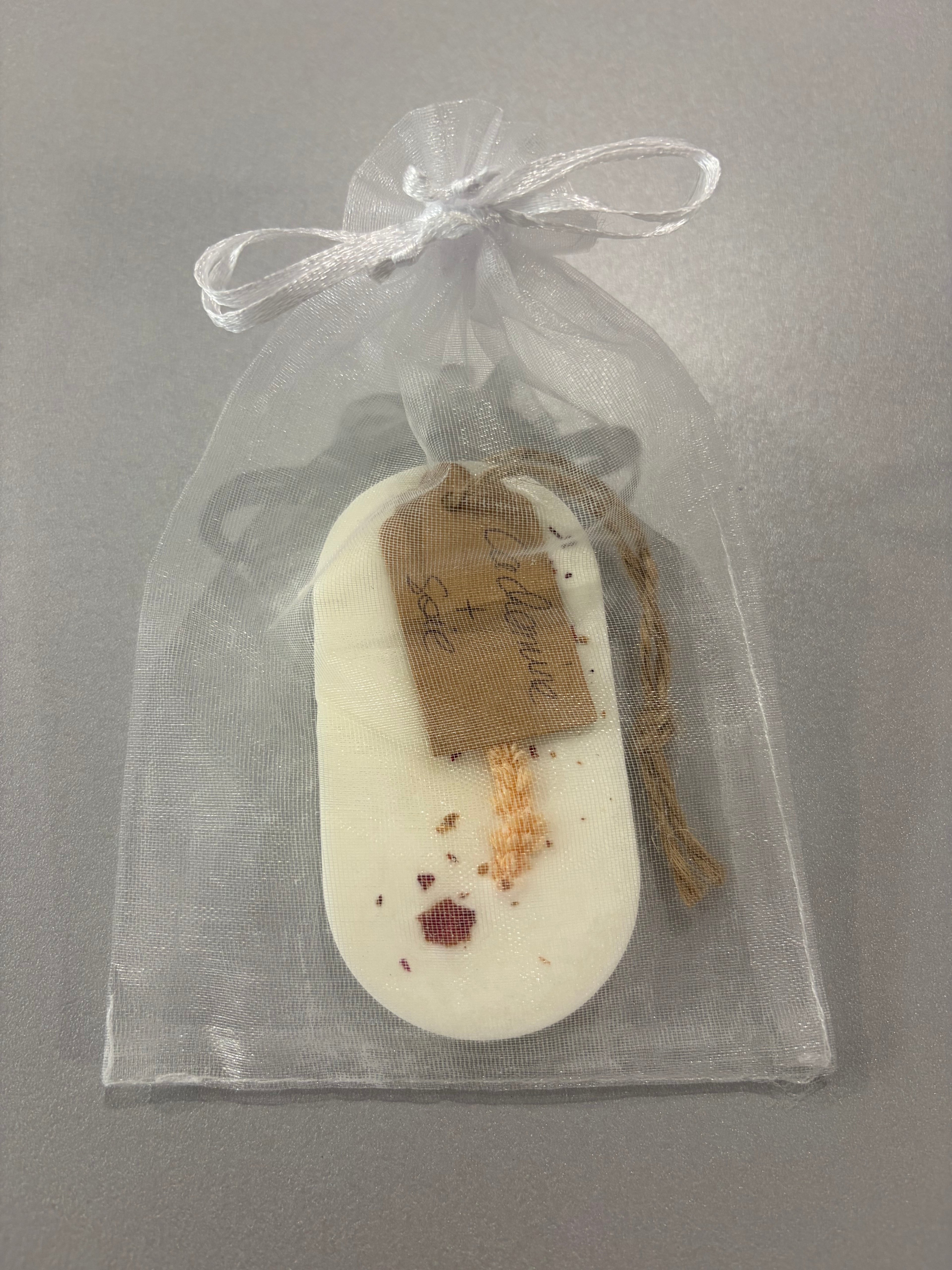 Tablette de cire parfumée