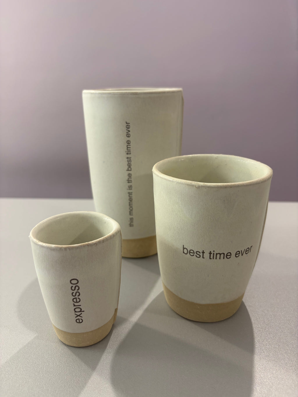 Tasse à thé - pièce unique (beige)