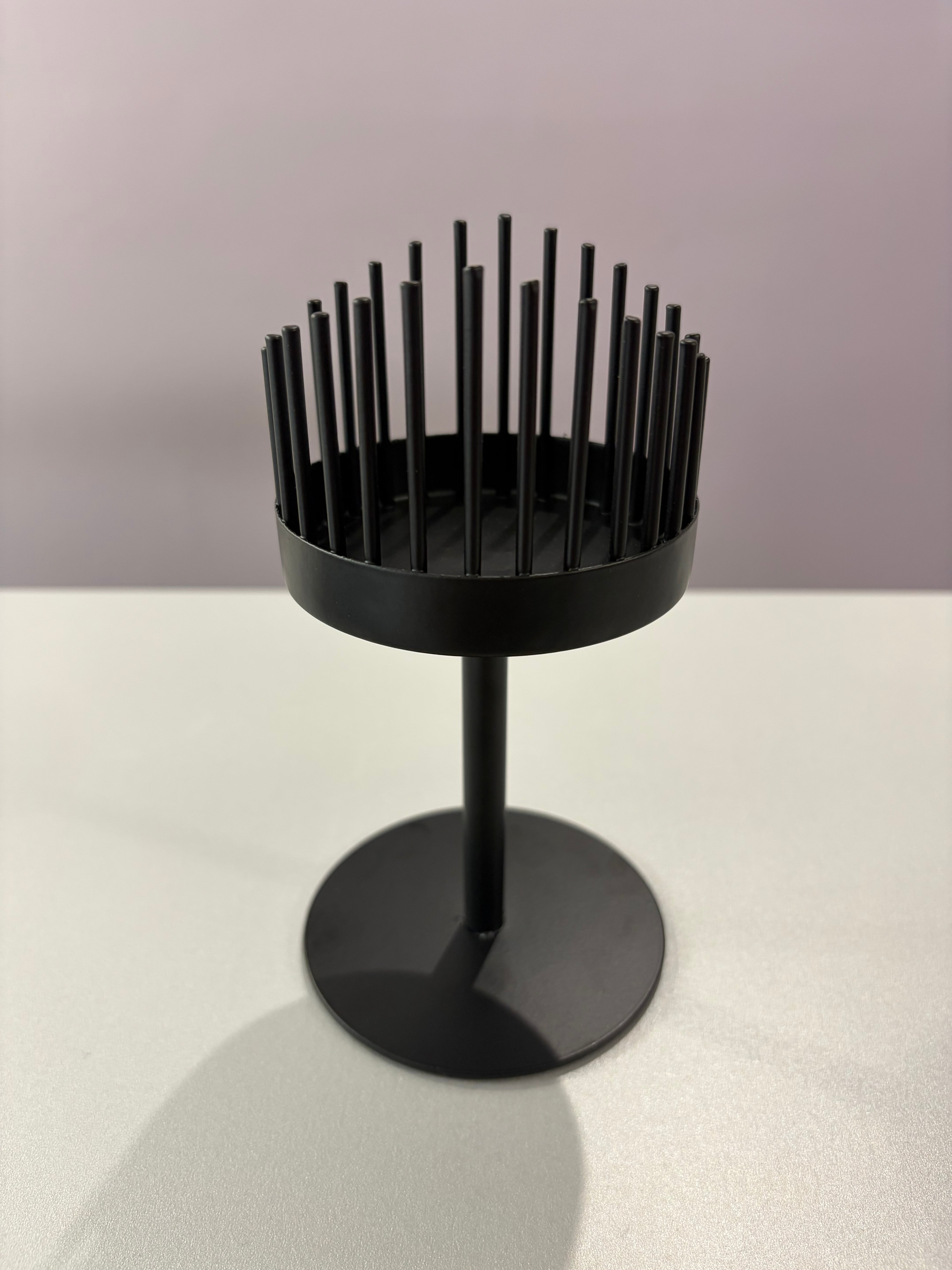 Bougeoir « Black minimalist »