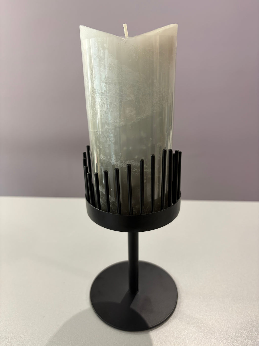 Bougeoir « Black minimalist »