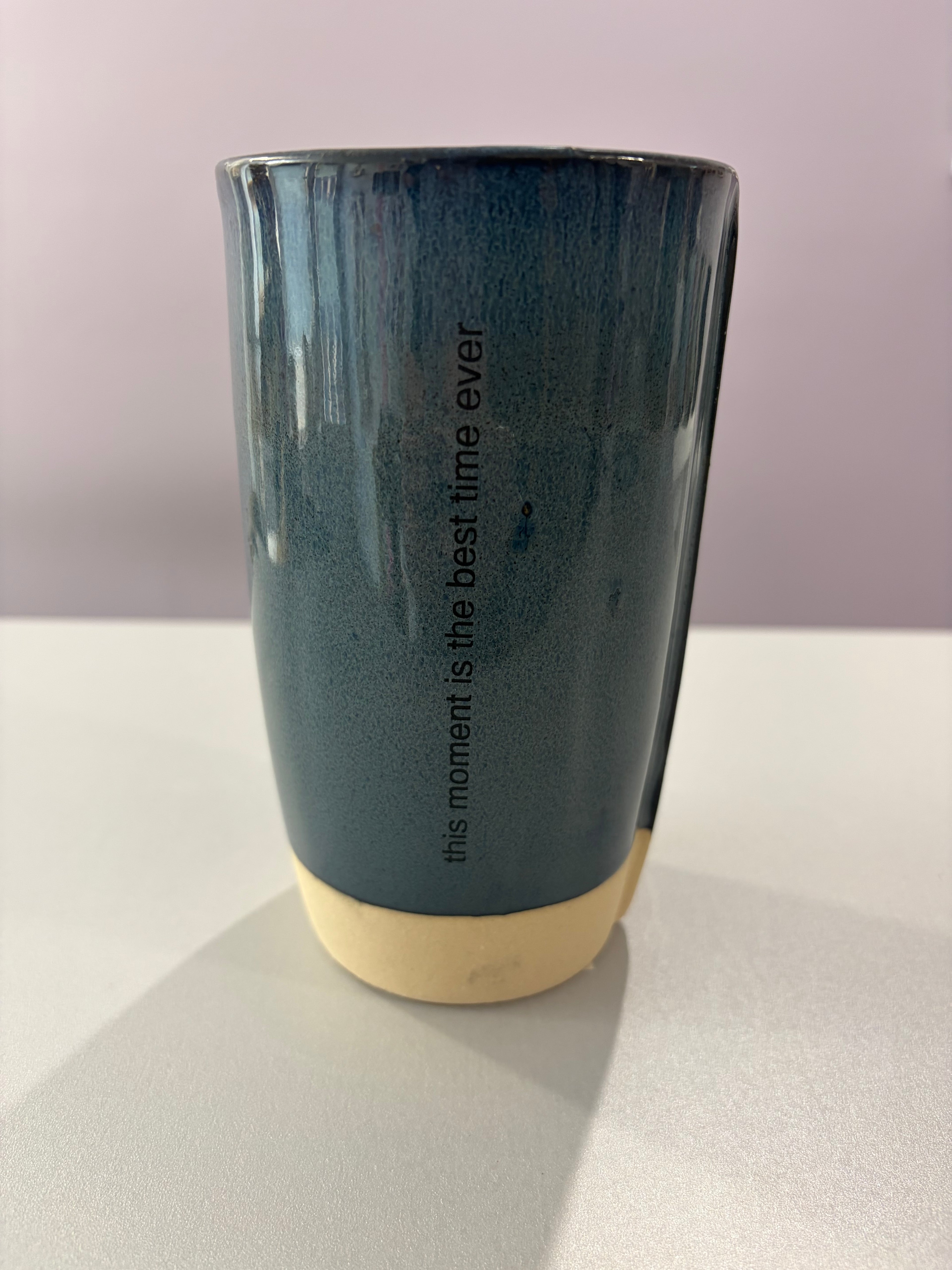 Tasse à thé - pièce unique (bleu)