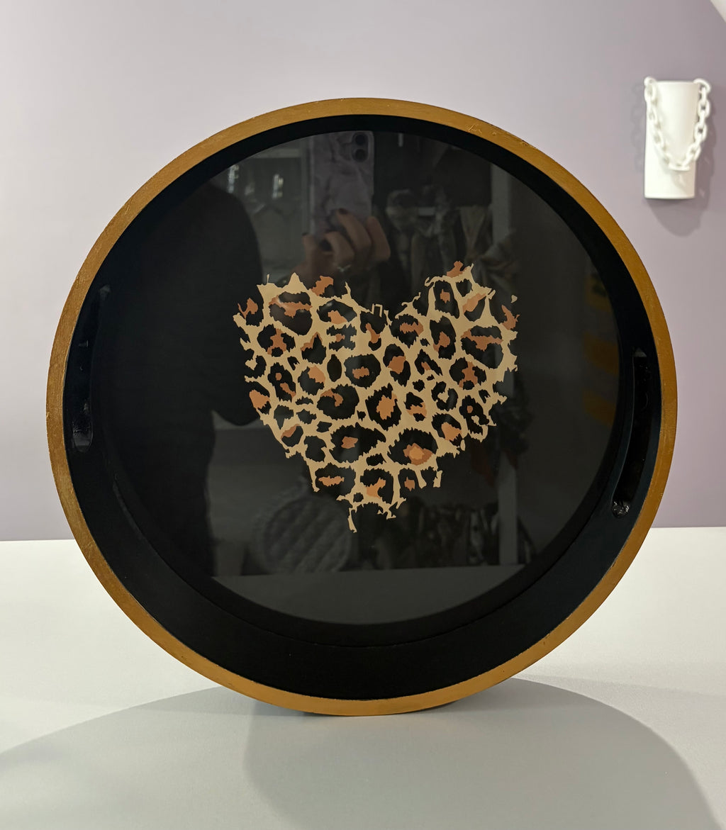 Plateau cœur léopard 🐆