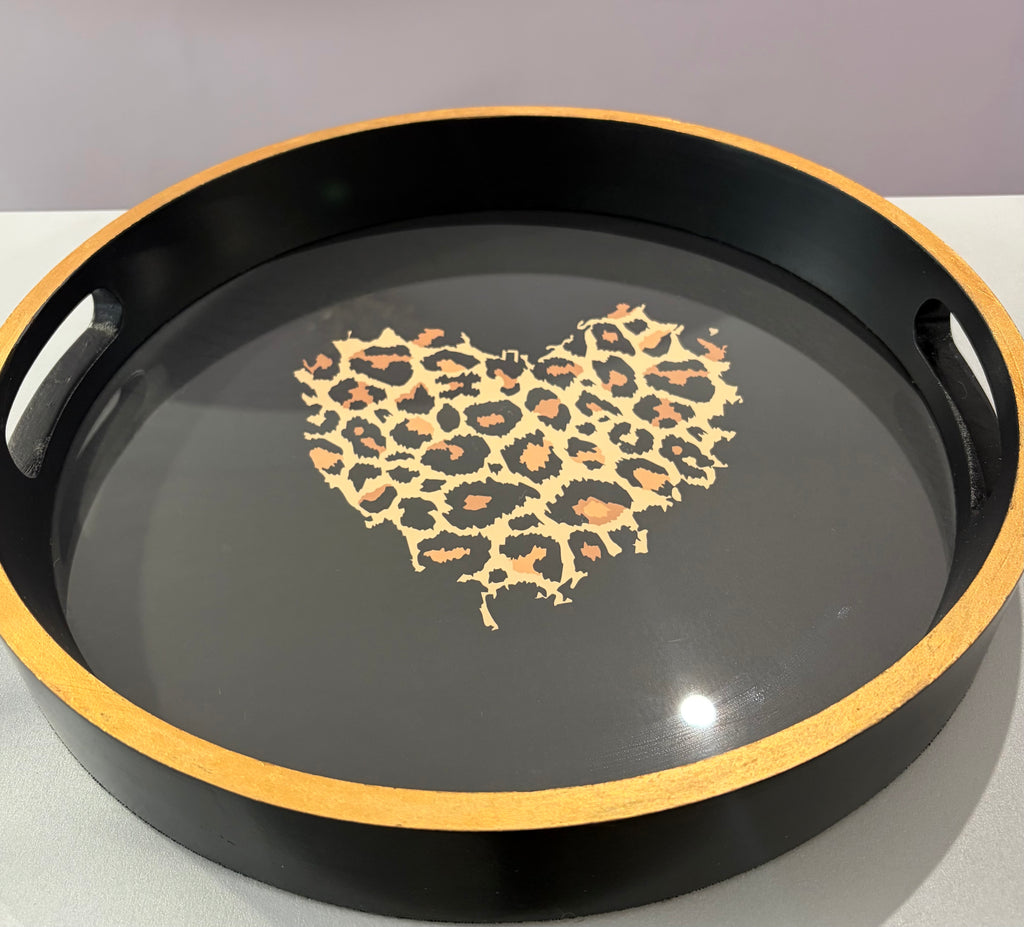 Plateau cœur léopard 🐆
