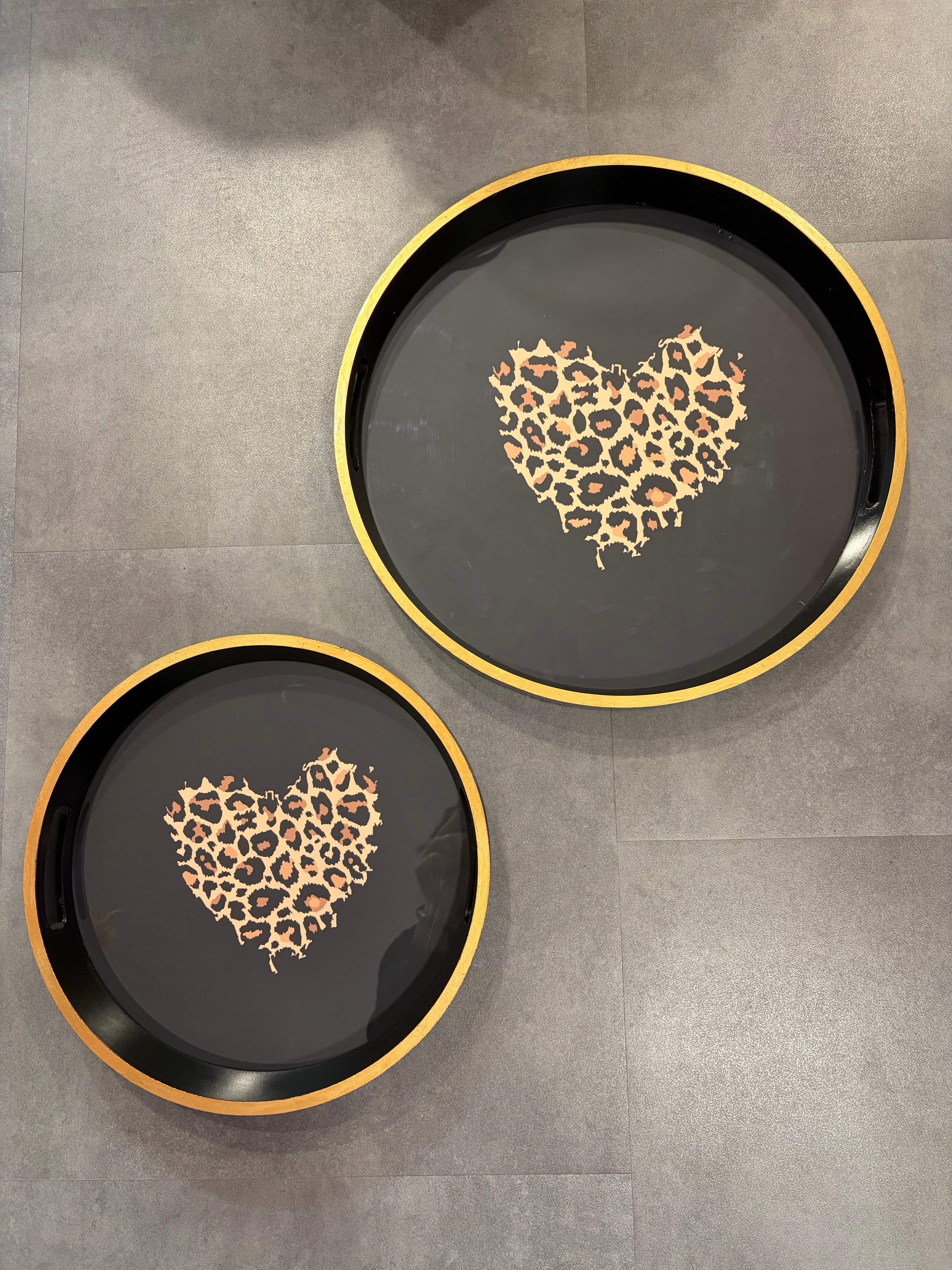 Plateau cœur léopard 🐆