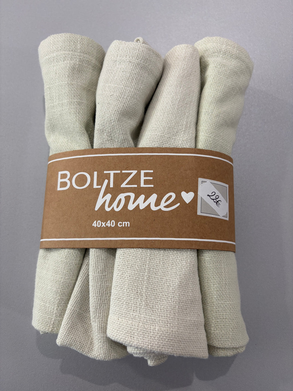 Ensemble de 4 serviettes en coton - 4 variantes de couleurs
