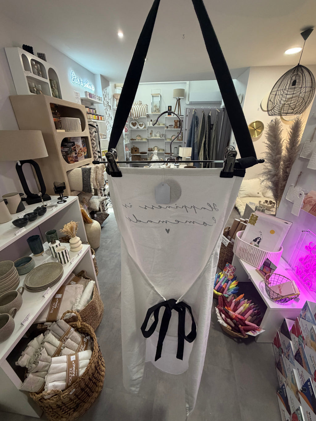 Tablier « Hapiness is homemade »
