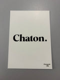 Carte de vœux « Chaton. »