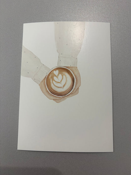 Carte de vœux « Coffee lover »