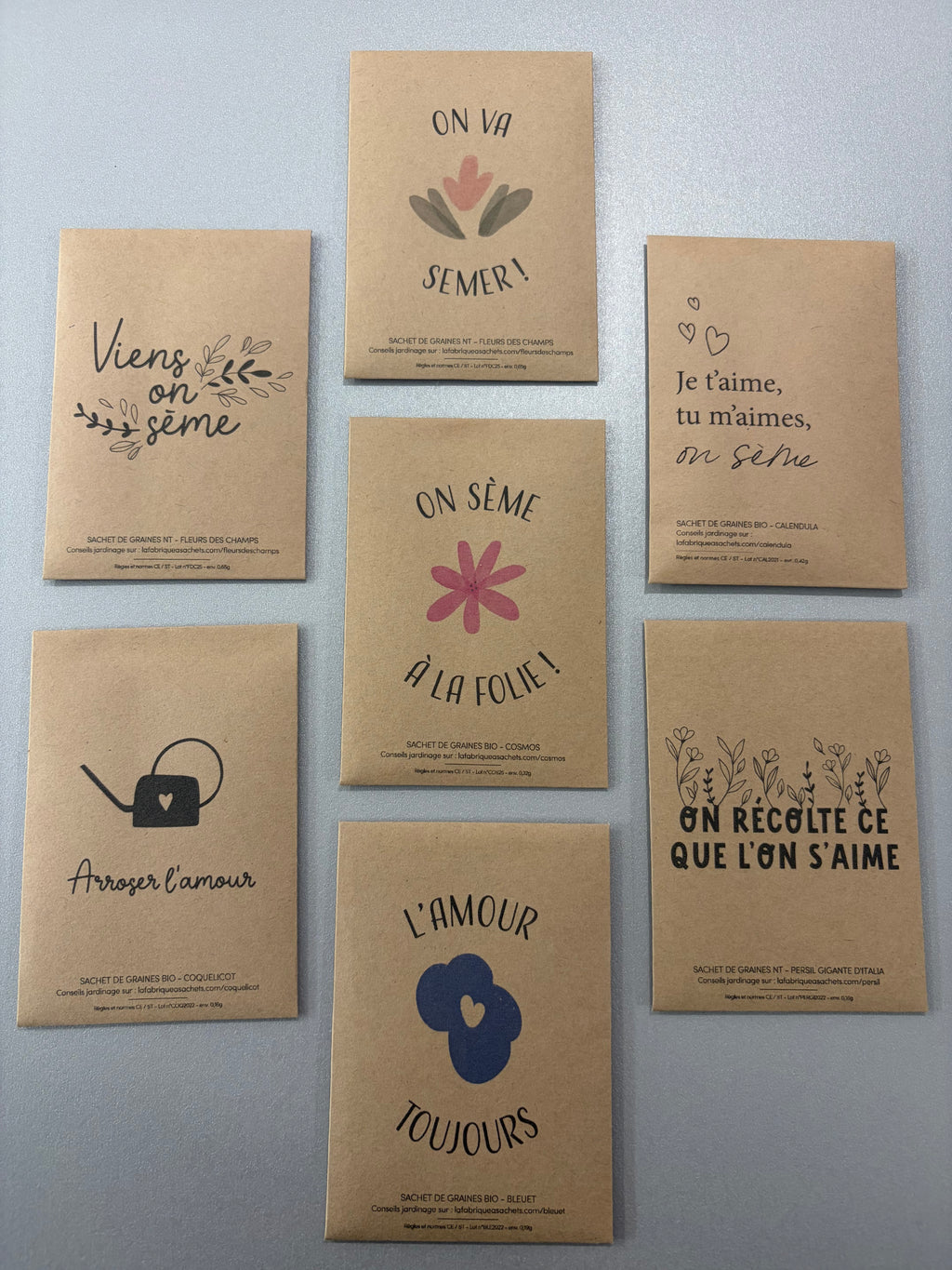 Sac de graines « La fabrique à sachets »