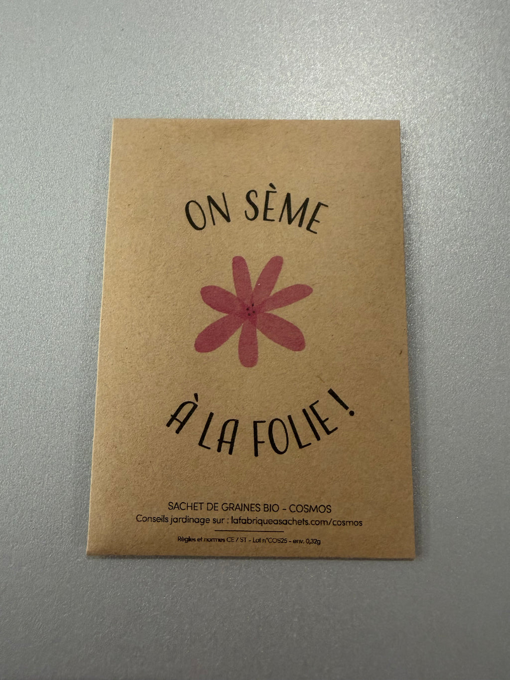 Sac de graines « La fabrique à sachets »