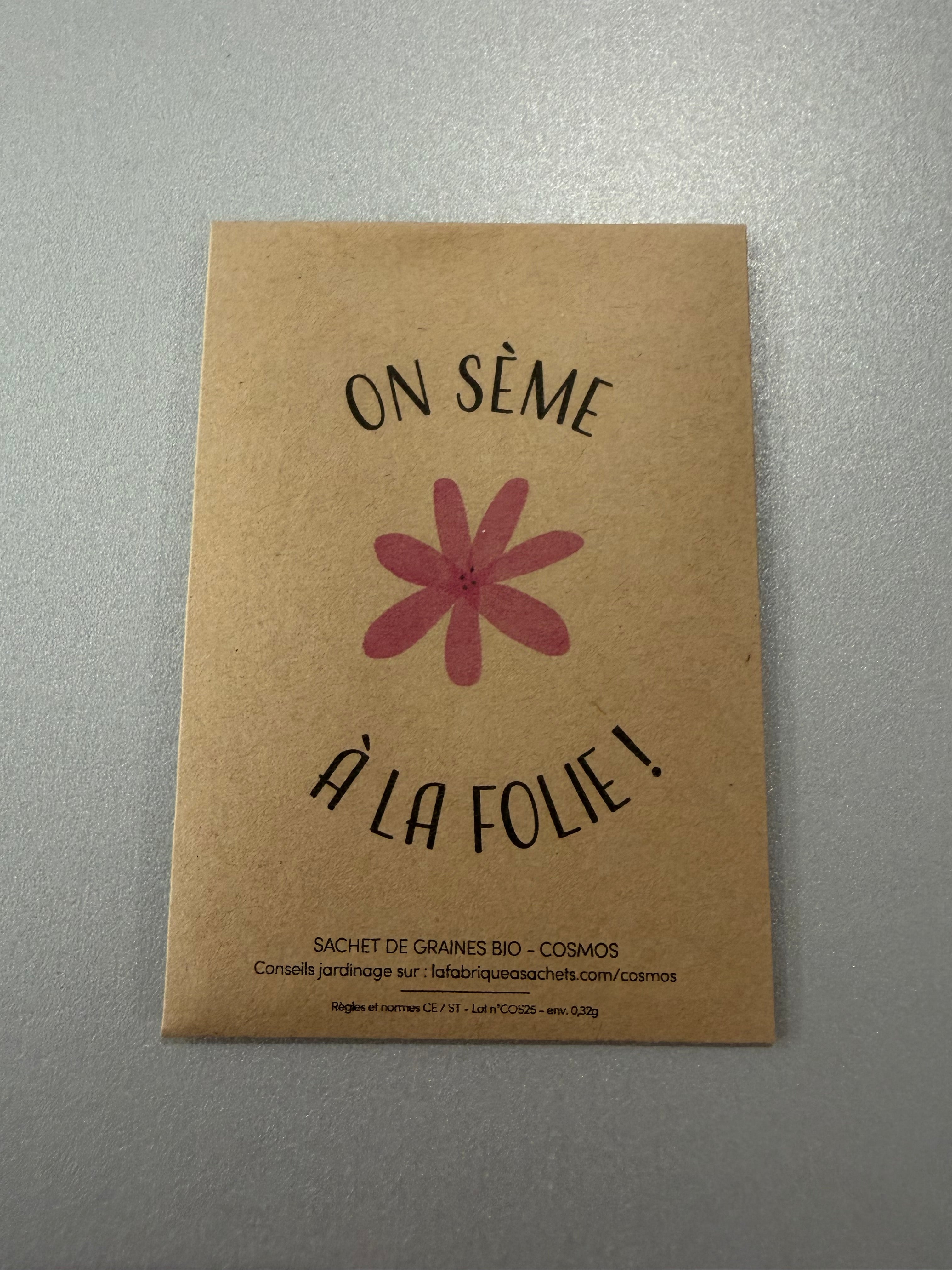 Sac de graines « La fabrique à sachets »