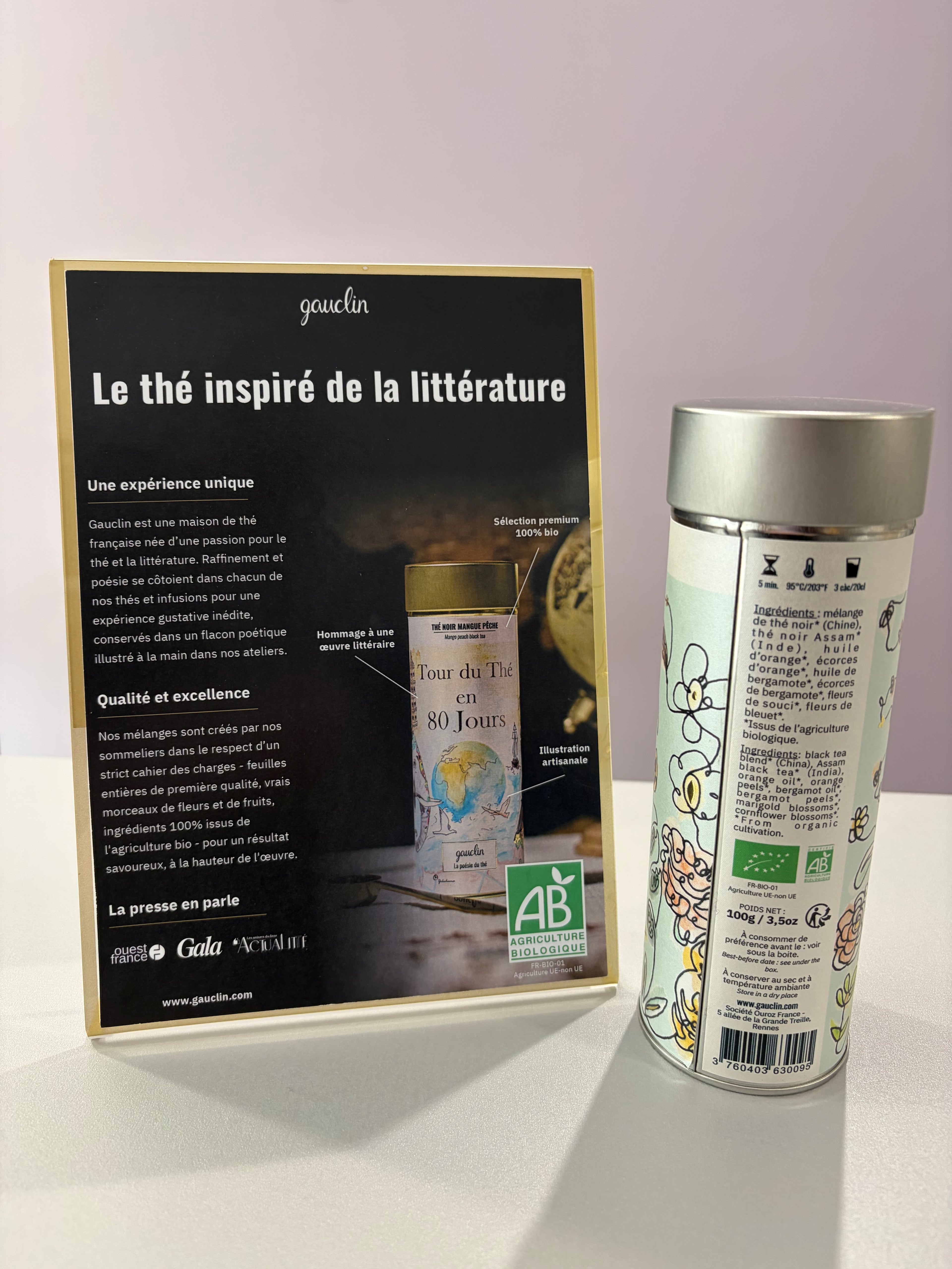Thé « Portrait d’un Earl grey »