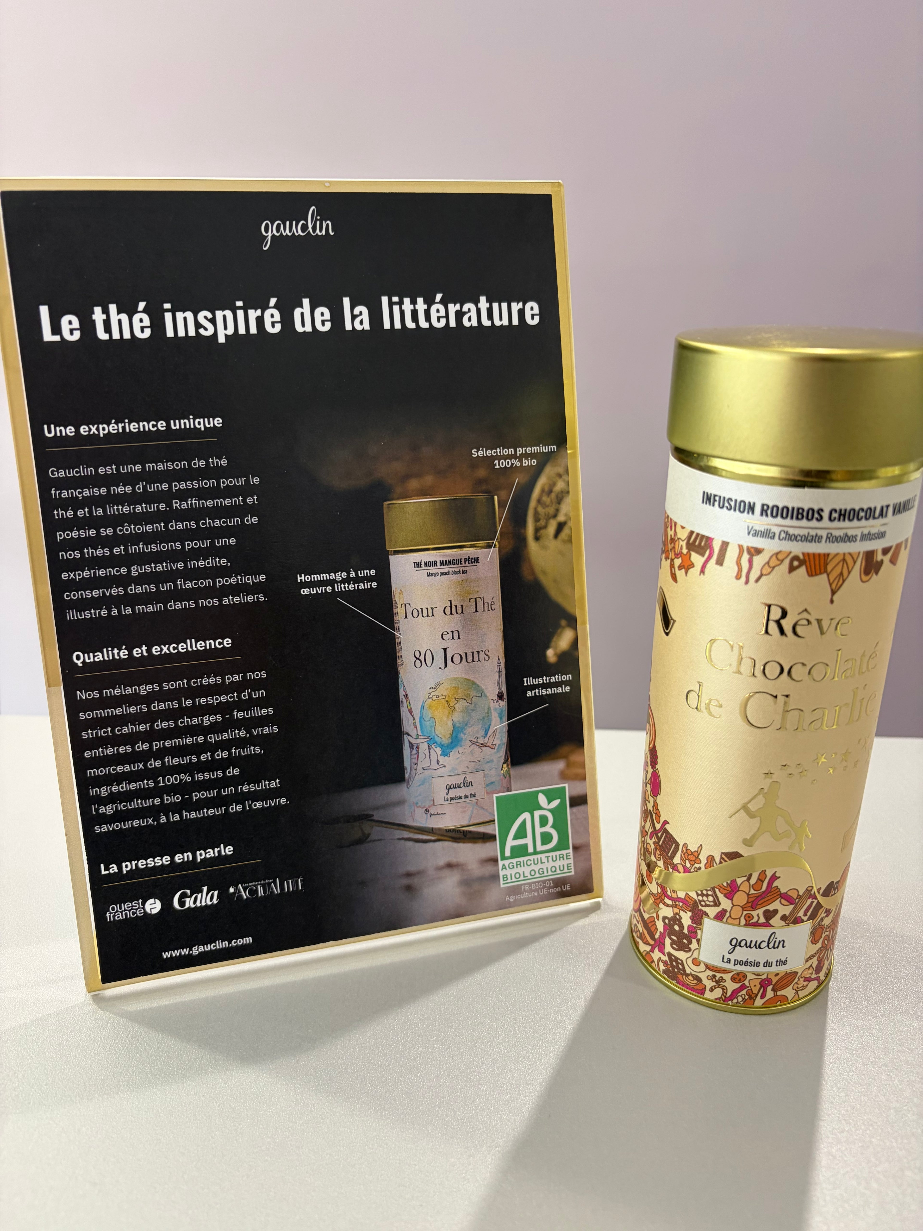 Infusion « Le rêve chocolaté de Charlie »
