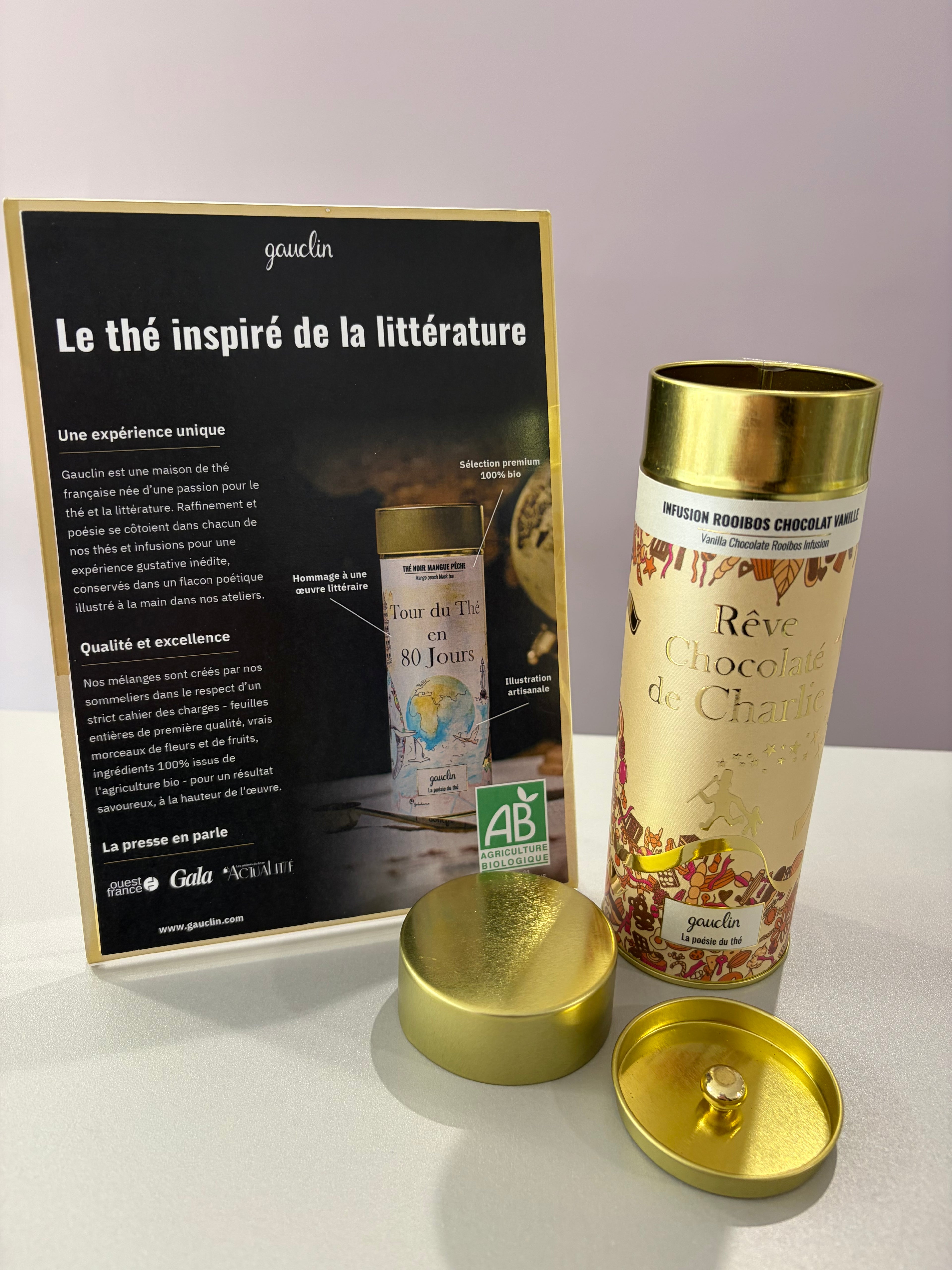 Infusion « Le rêve chocolaté de Charlie »