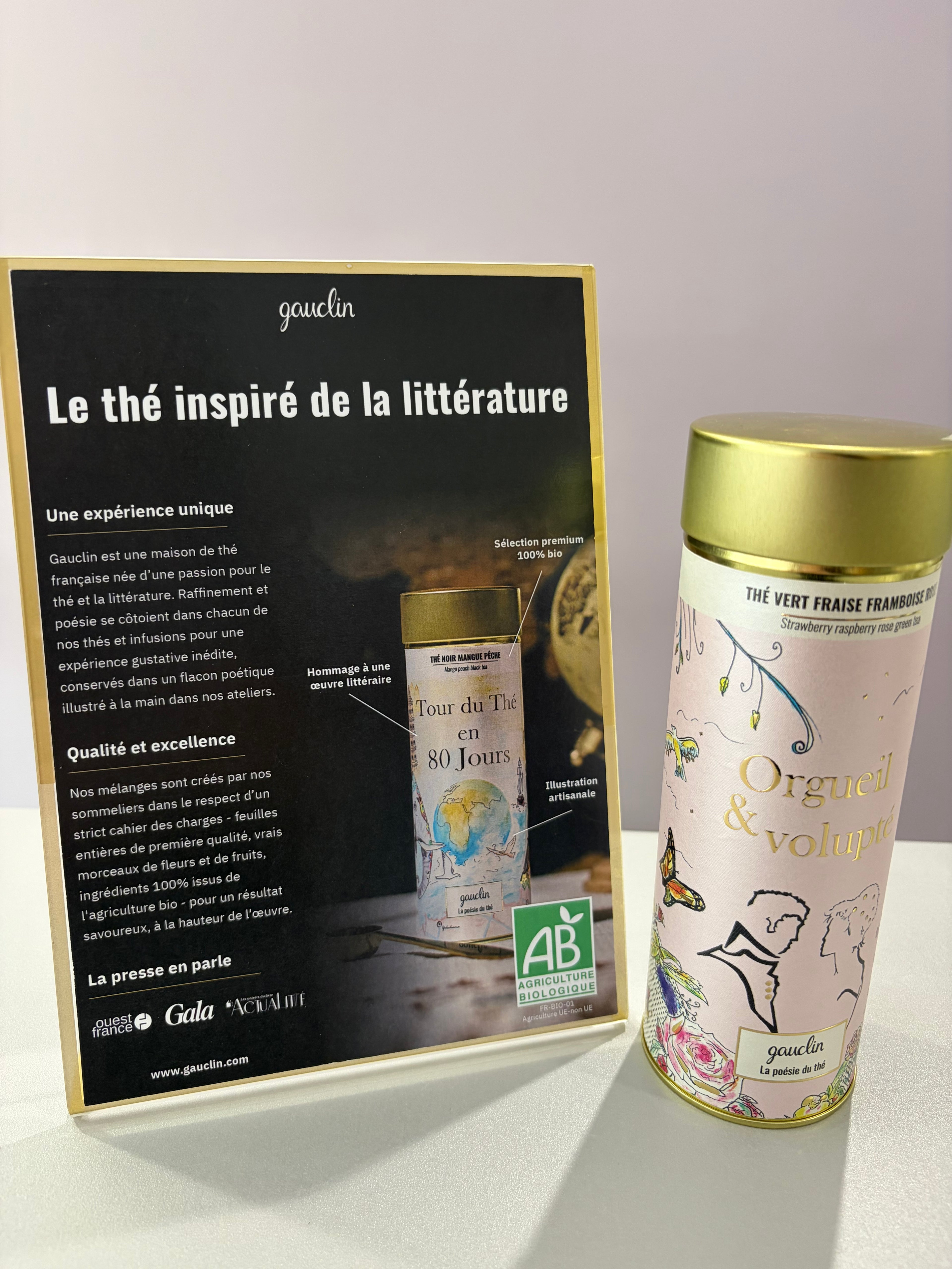 Thé « Orgueil et volupté »