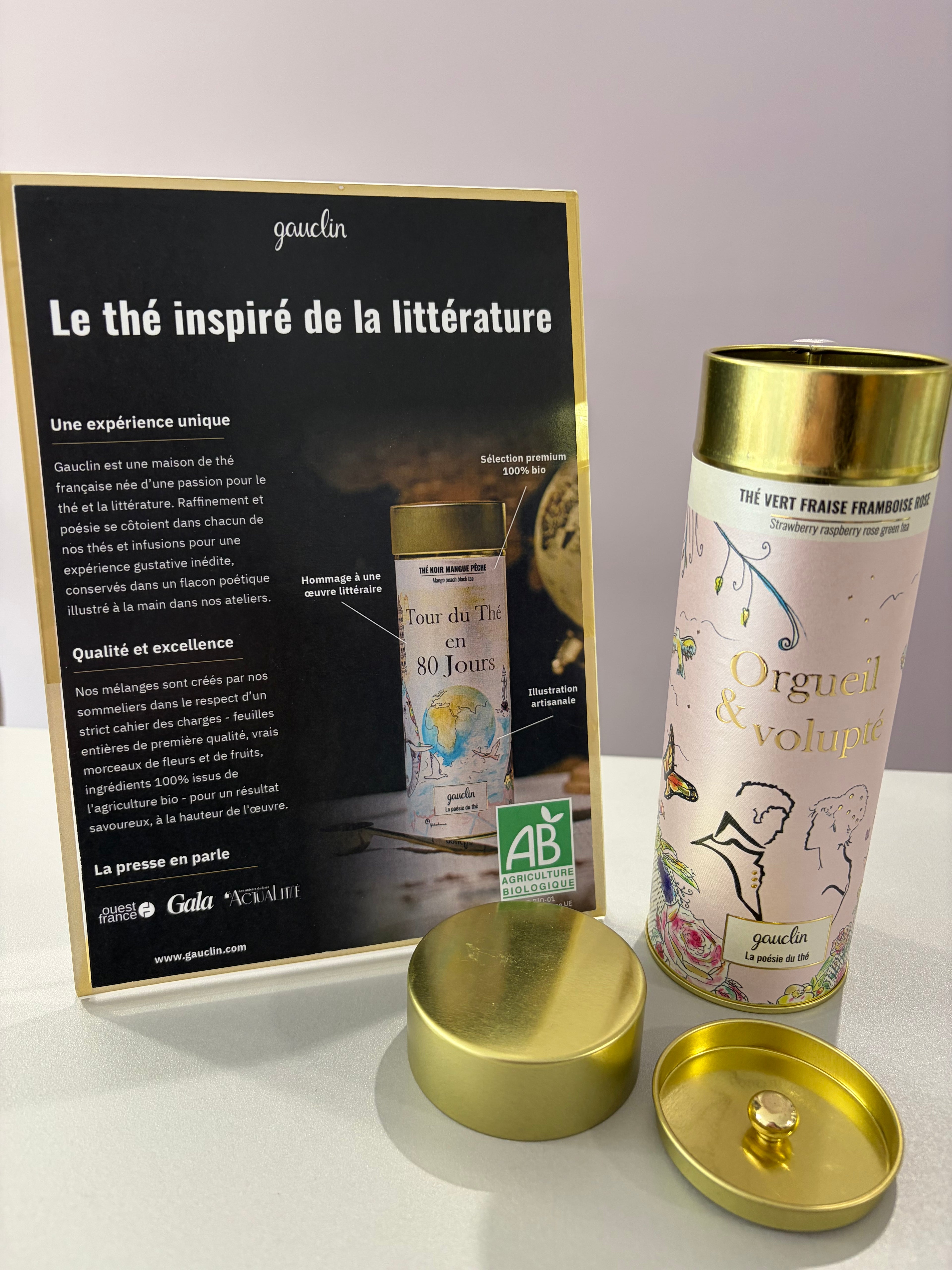 Thé « Orgueil et volupté »