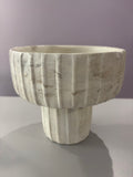 Vase effet marbre