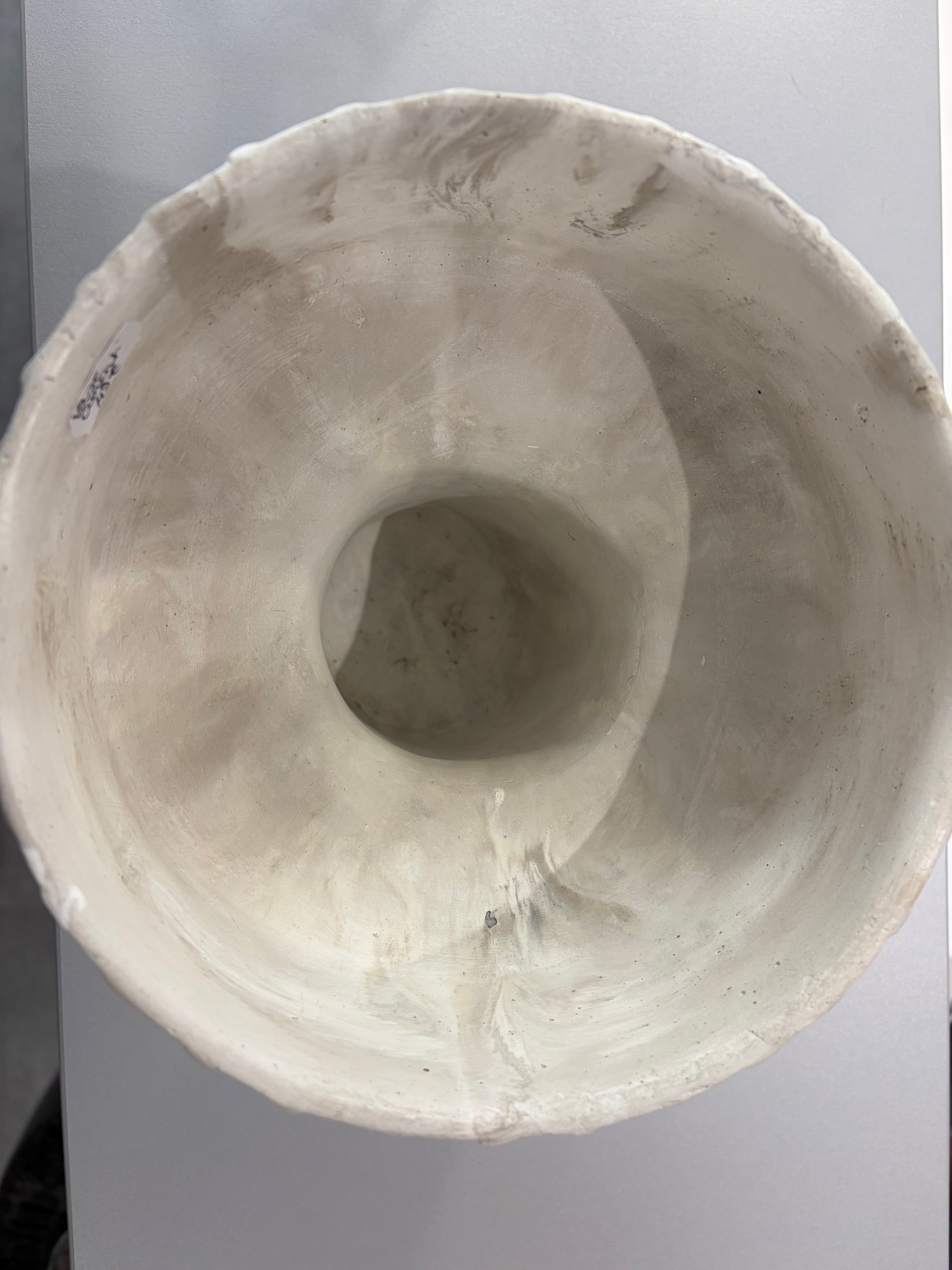 Vase effet marbre