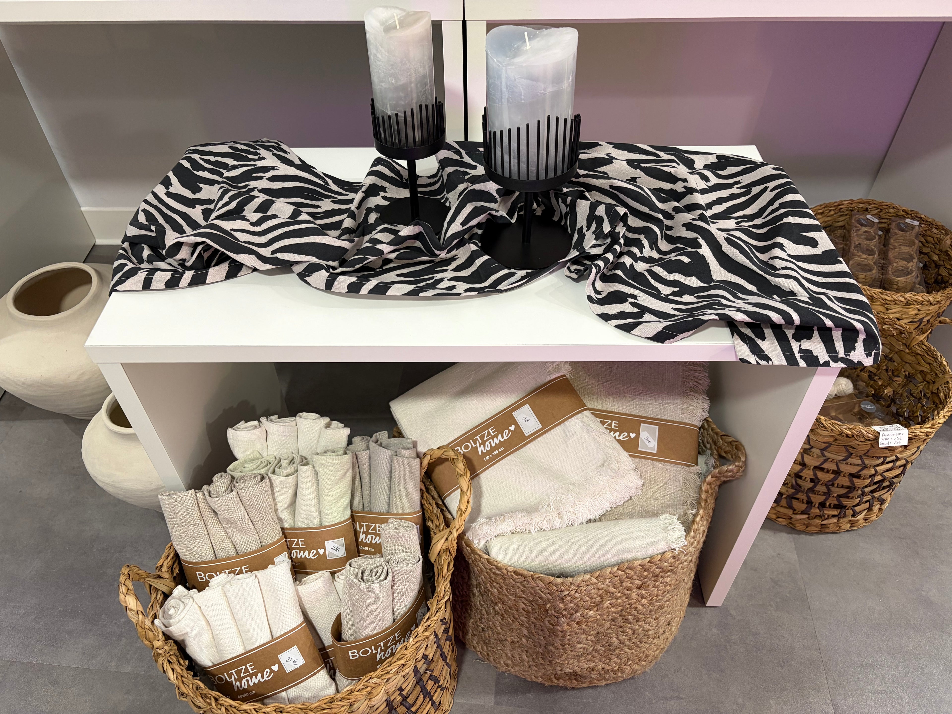 Chemin de table « Thato » - 2 variantes disponibles