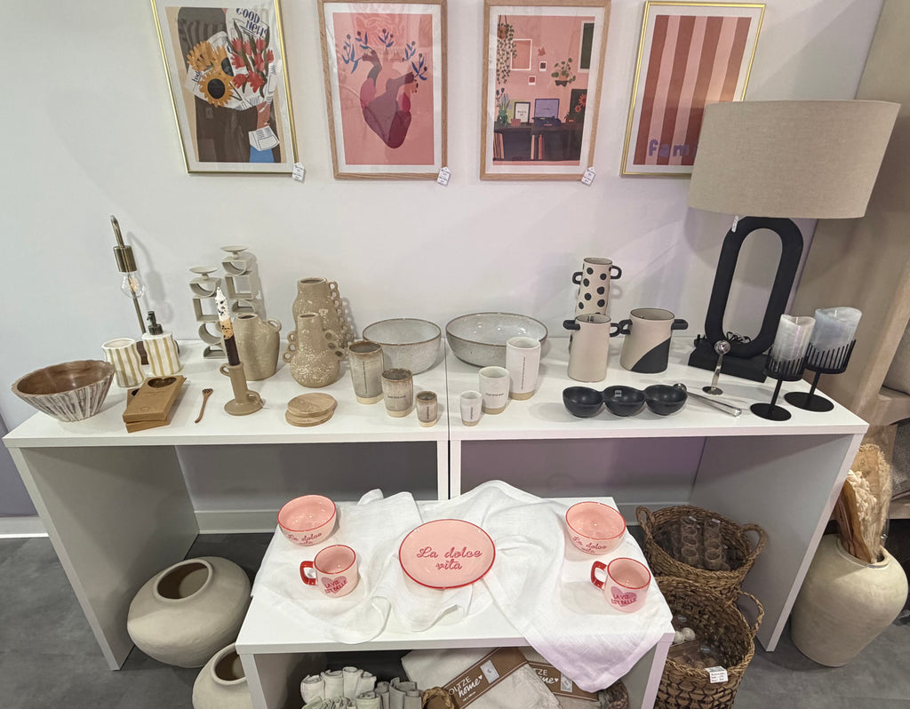 Chemin de table en lin blanc