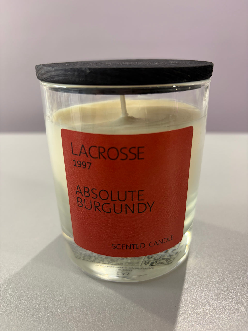 Bougie « Absolut burgundy » LACROSSE