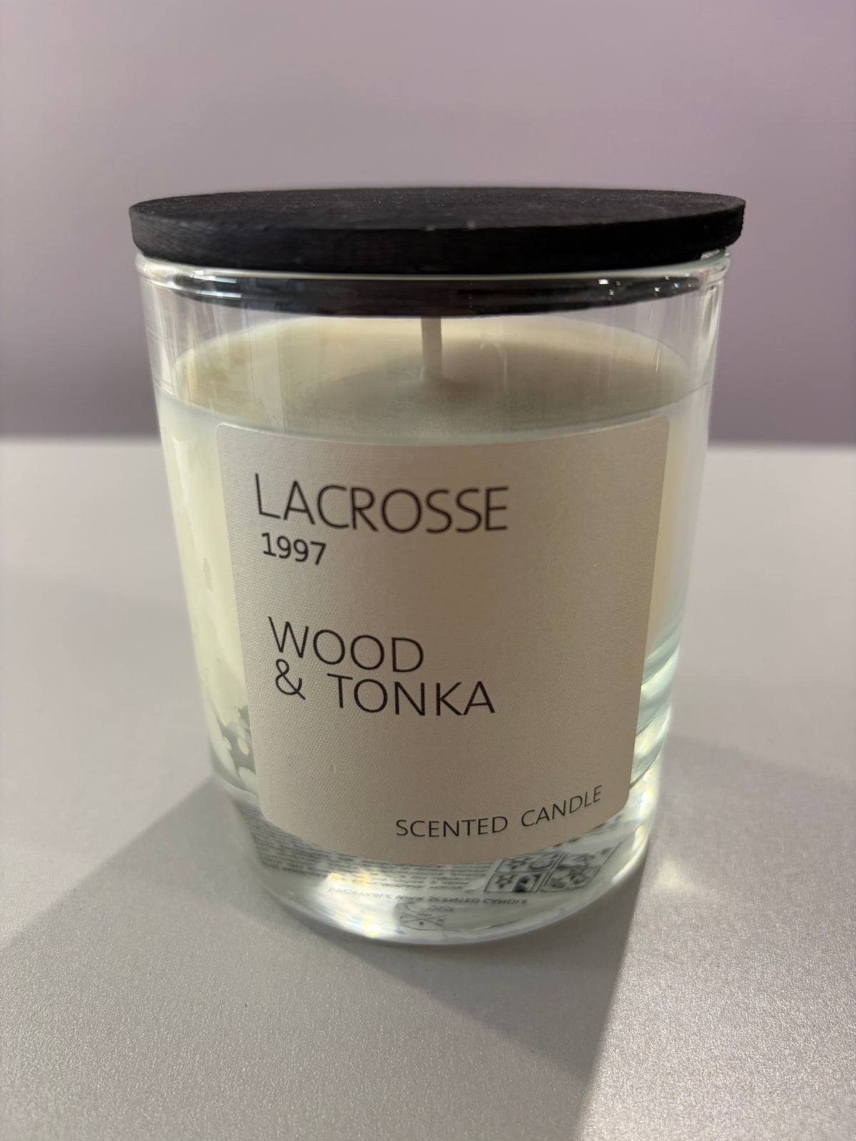 Bougie « Wood & tonka » LACROSSE
