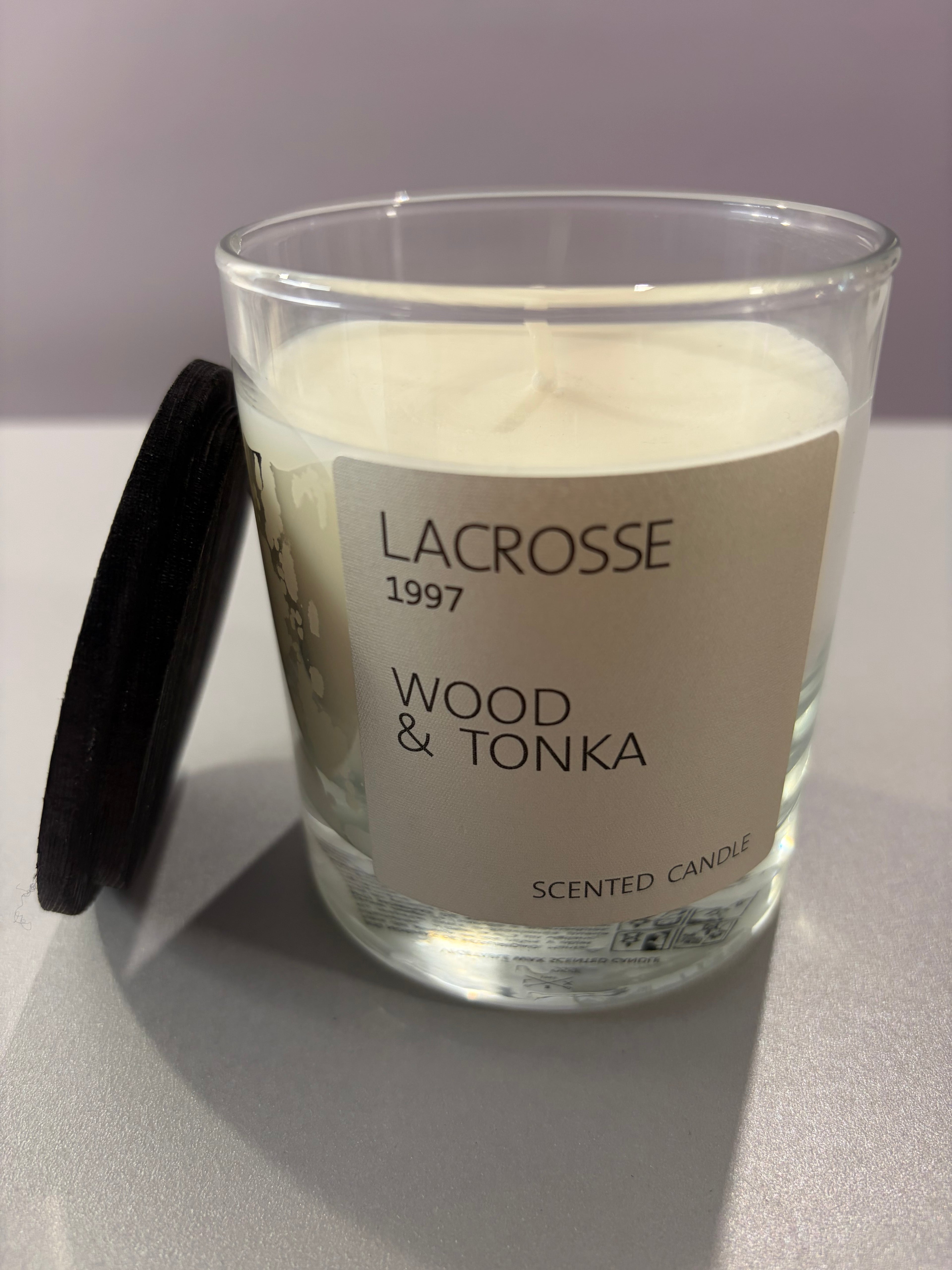 Bougie « Wood & tonka » LACROSSE