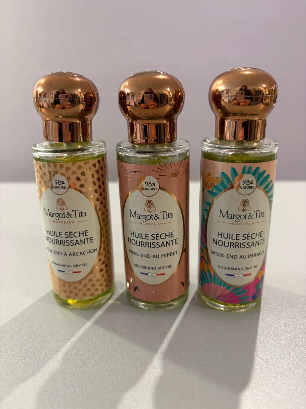 Huile sèche parfumée « Week-end au paradis »