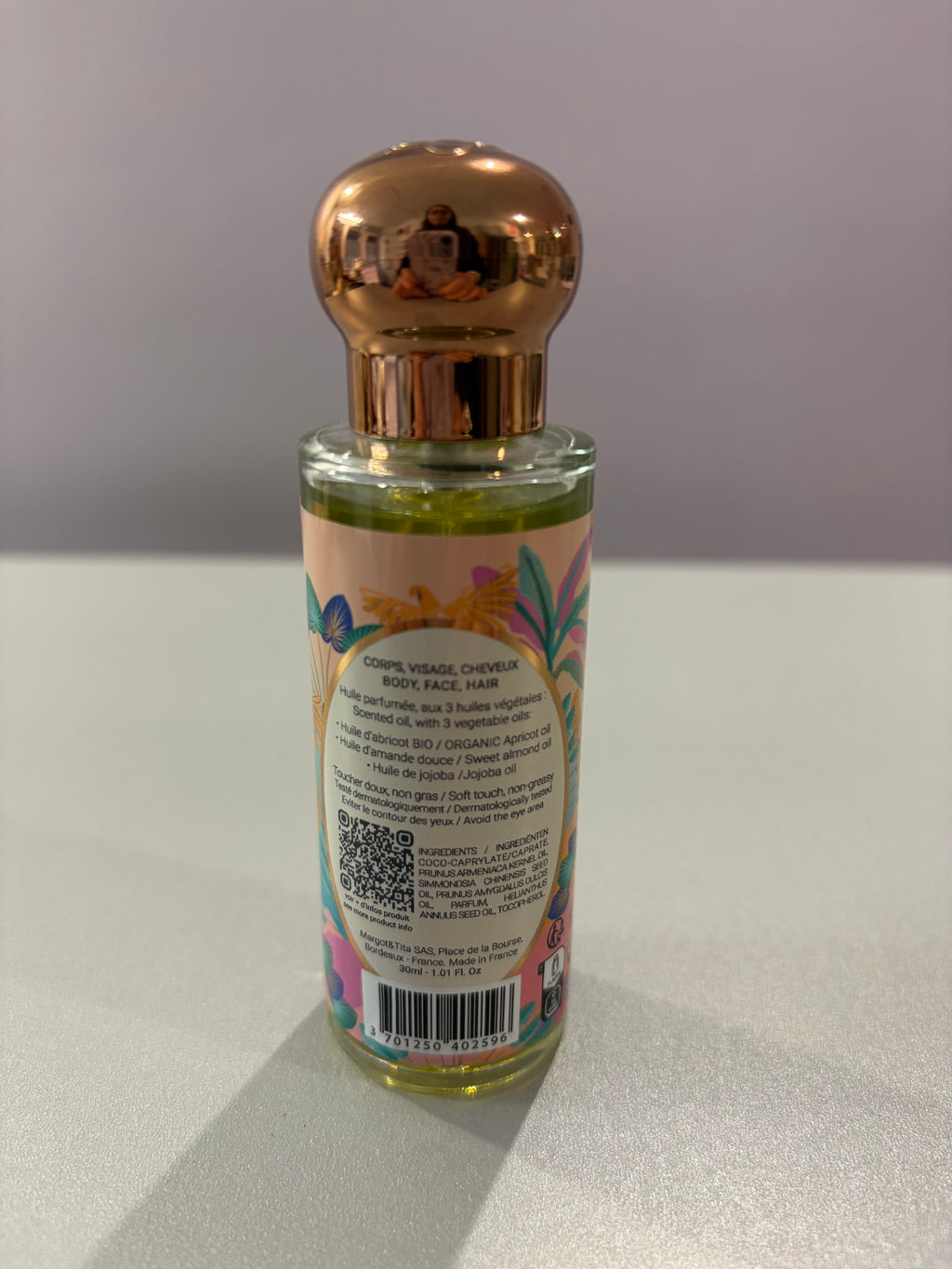 Huile sèche parfumée « Week-end au paradis »