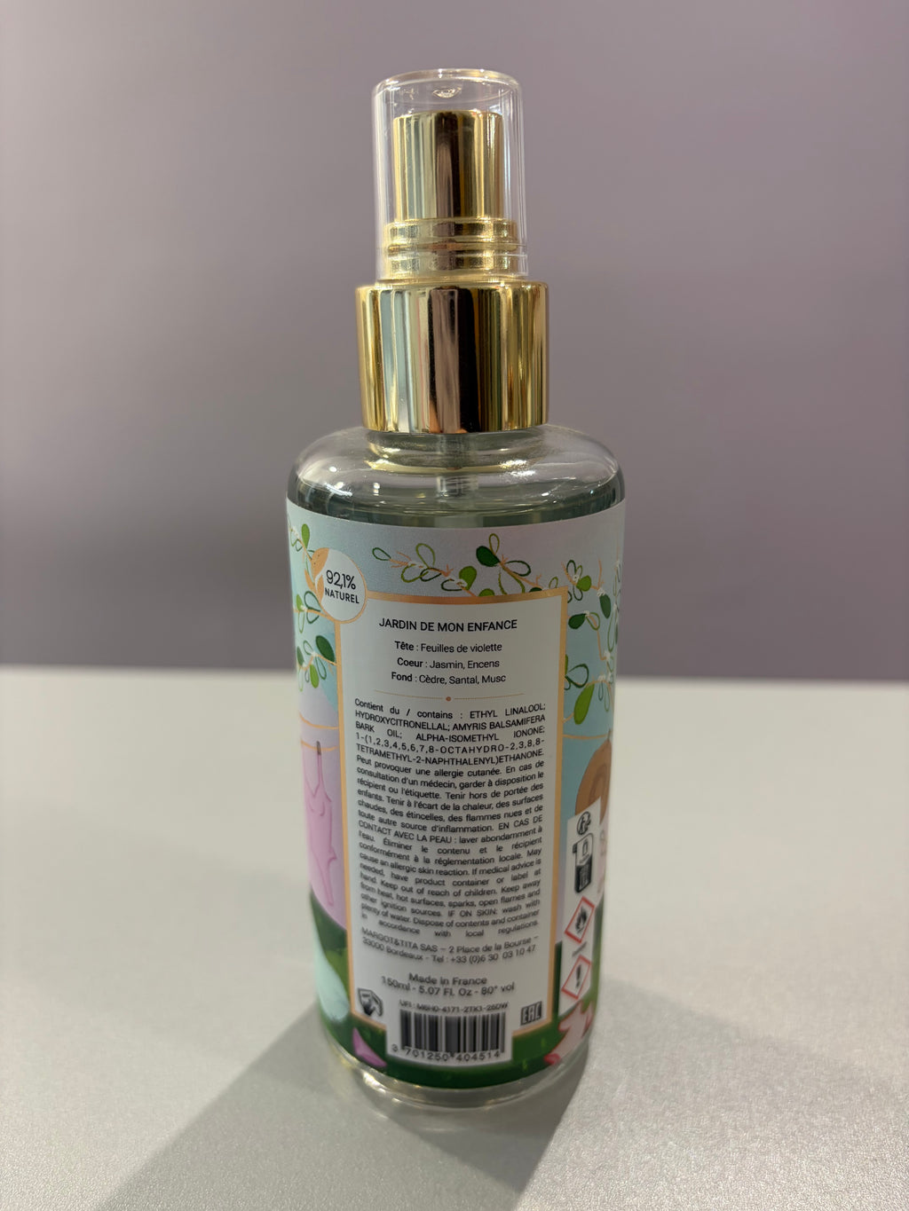 Parfum d’ambiance « Jardin de mon enfance »
