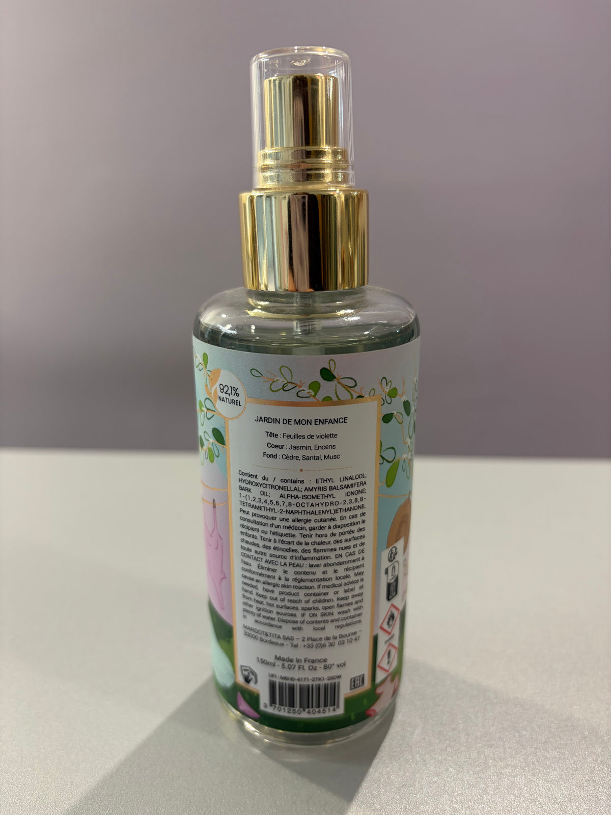 Parfum d’ambiance « Jardin de mon enfance »