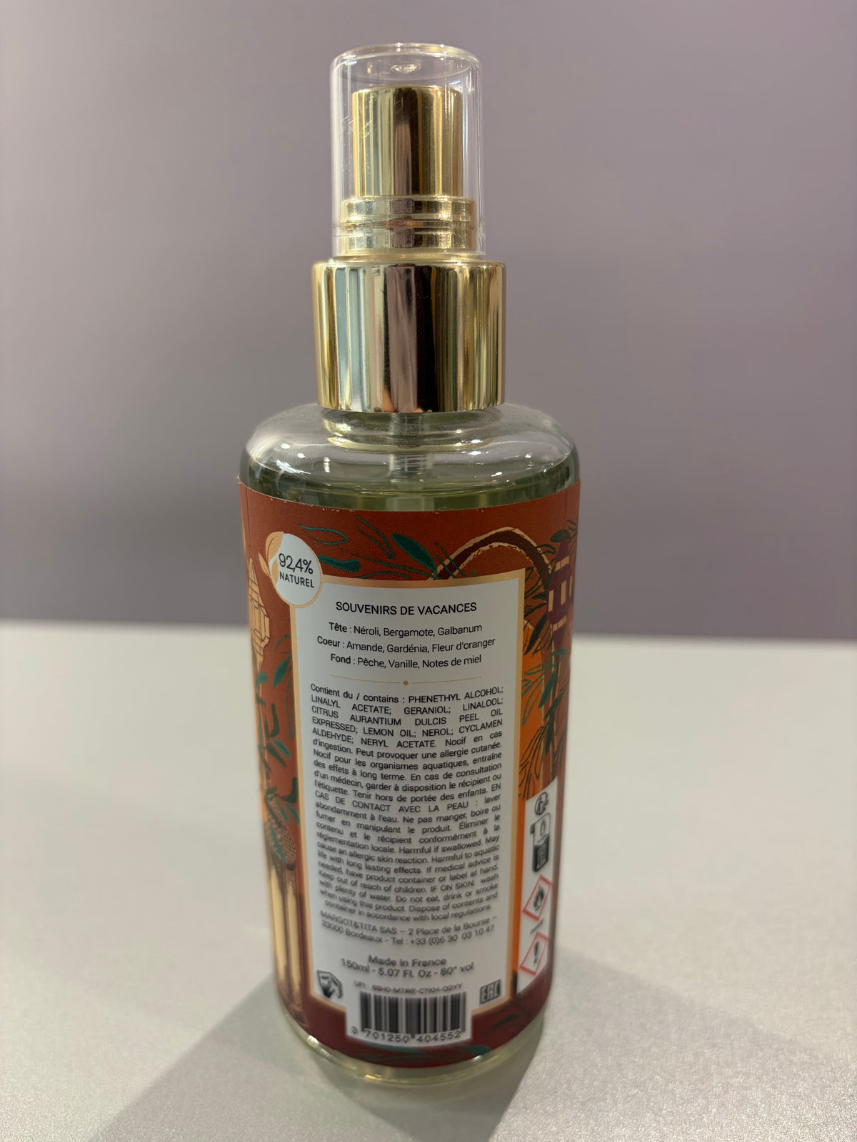 Parfum d’ambiance « Souvenir de vacances »