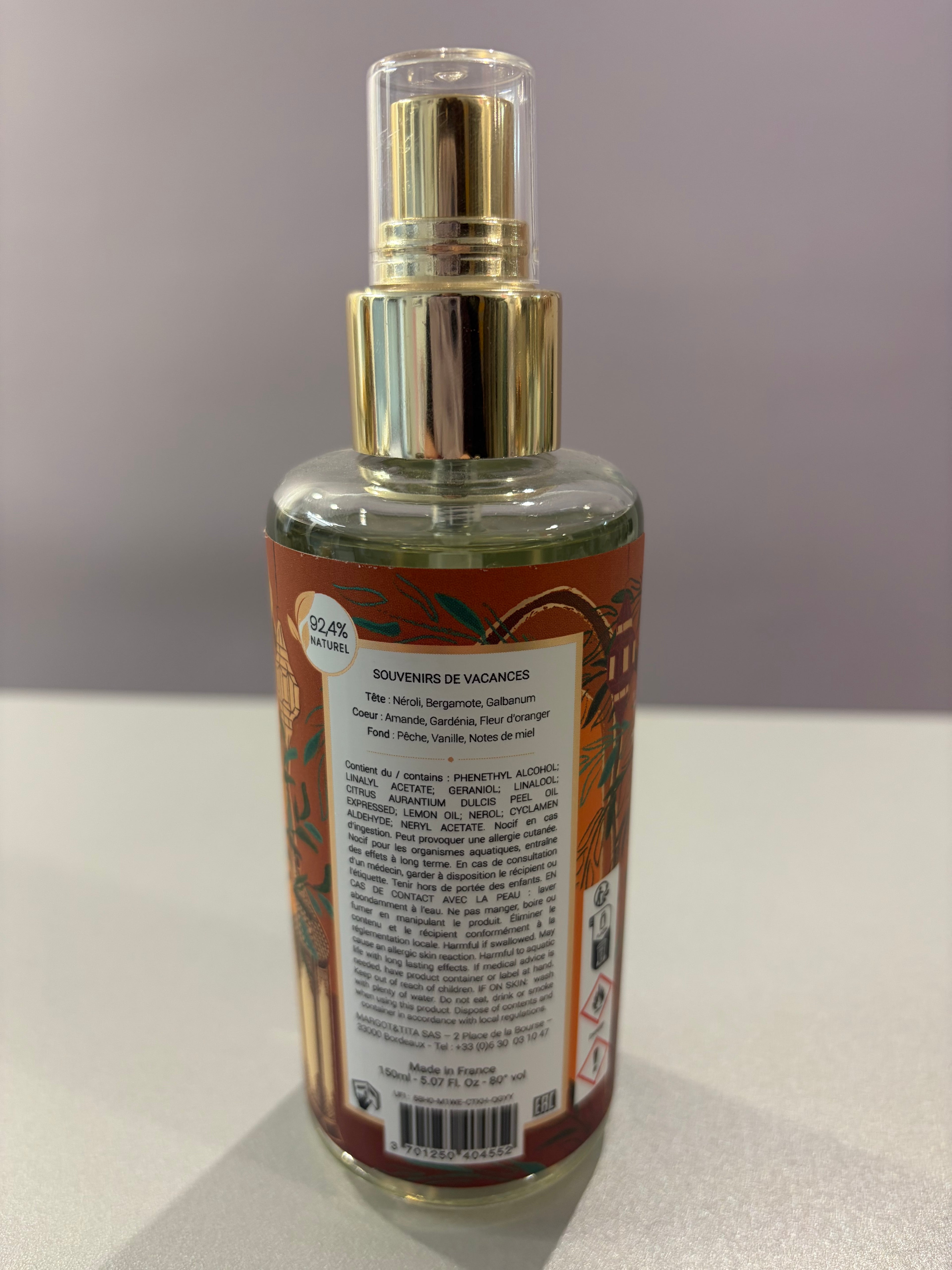 Parfum d’ambiance « Souvenir de vacances »